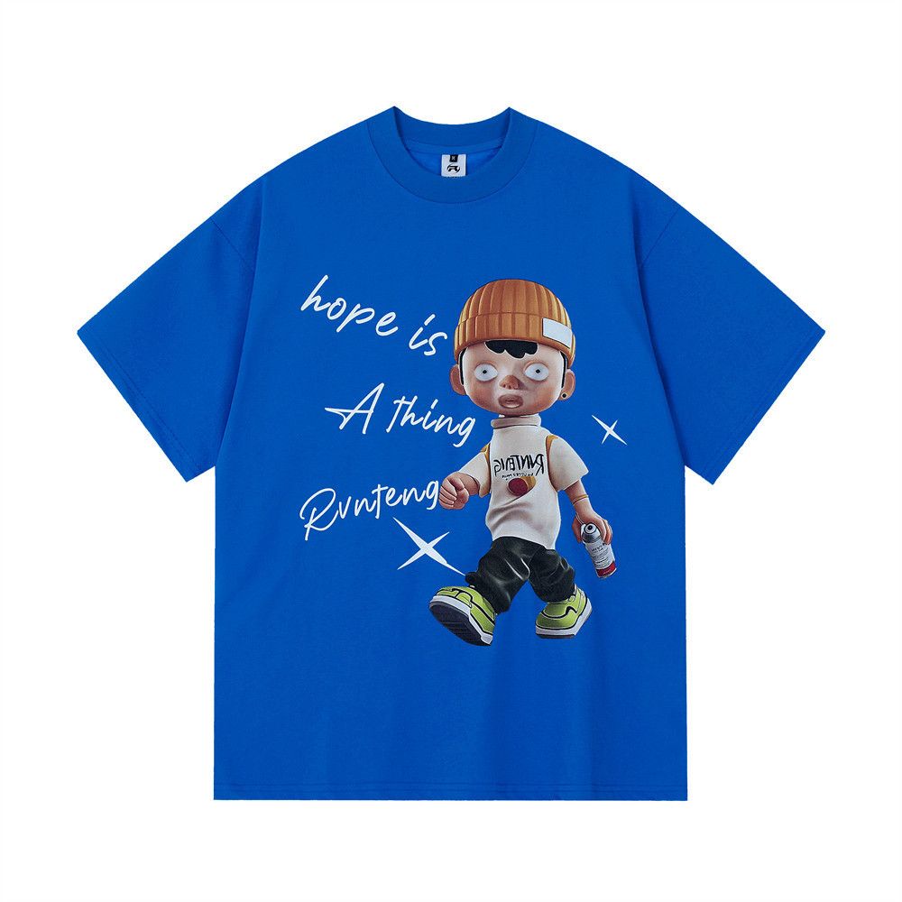 Japanese Brand × Vintage Funny cartoon anime print short-sleeved T-shirt Size US M / EU 48-50 / 2 - 1 Thumbnail