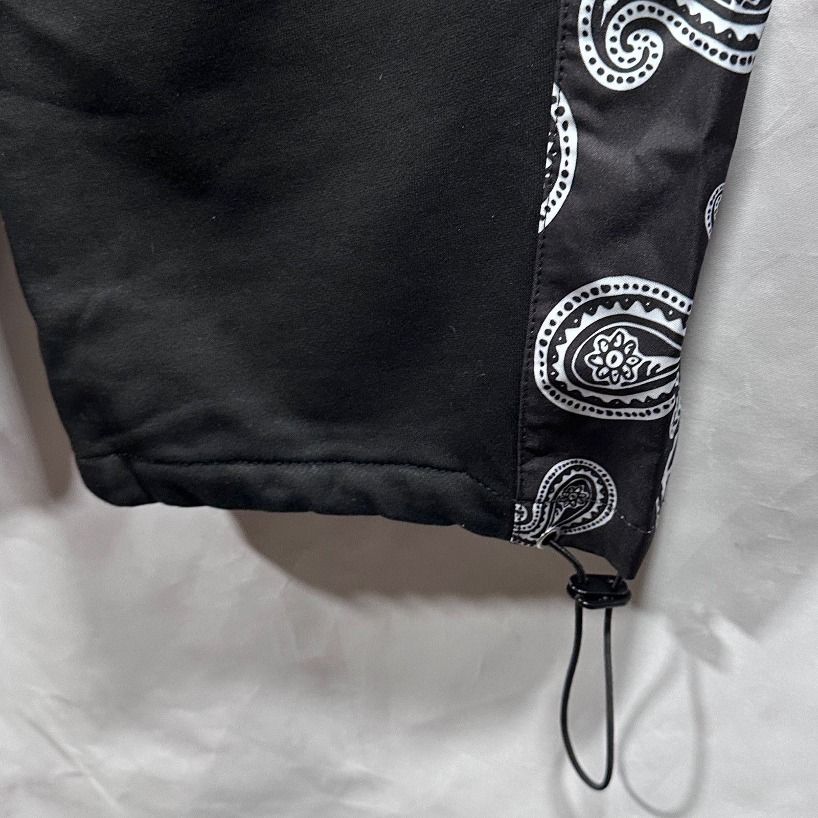 Harsh and Cruel Black Paisley Track Pants Size US 32 / EU 48 - 5 Thumbnail