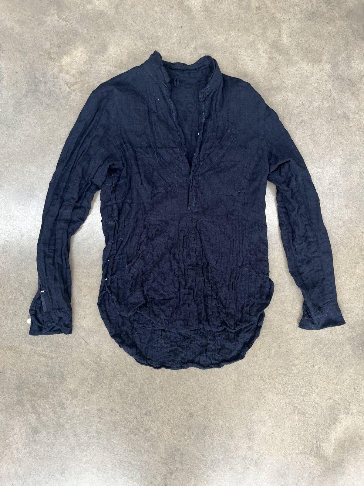 Takahiromiyashita The Soloist. old man cut off collar shirt. Size US S / EU 44-46 / 1 - 2 Thumbnail