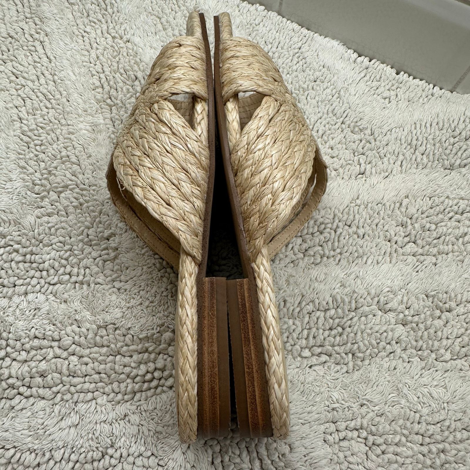 Other AQUA Kristopher Brock Crossover Espadrille Sandals 7.5M Size US 7.5 / IT 37.5 - 5 Thumbnail