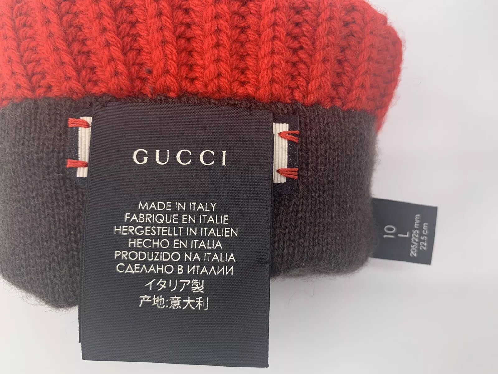 Gucci new Gucci Gloves Size-10-L -432307 Size ONE SIZE - 6 Thumbnail