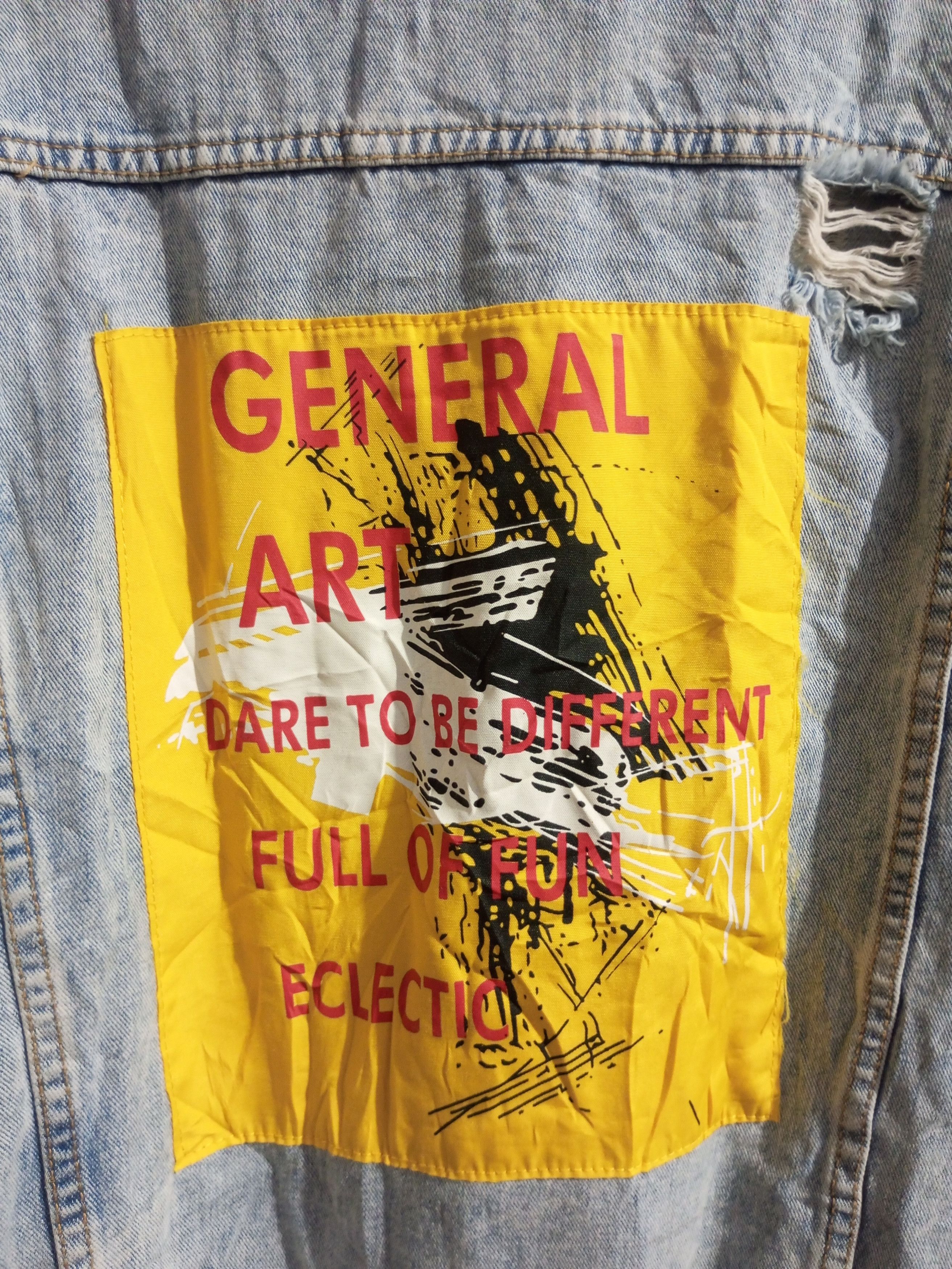 Japanese Brand × Vintage Vintage vampire weekend distressed denim trucker jacket Size US XL / EU 56 / 4 - 20 Thumbnail