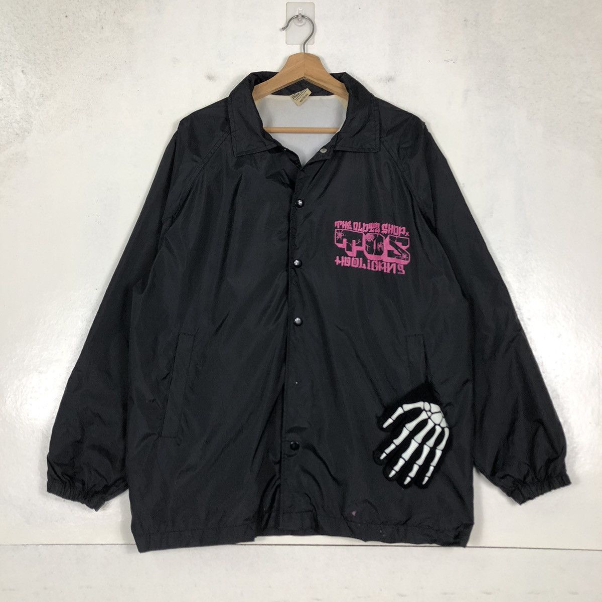 Japanese Brand 🔥90’s Vintage Hooligans Coach Jacket Spell Out Big Logo Size US M / EU 48-50 / 2 - 2 Thumbnail