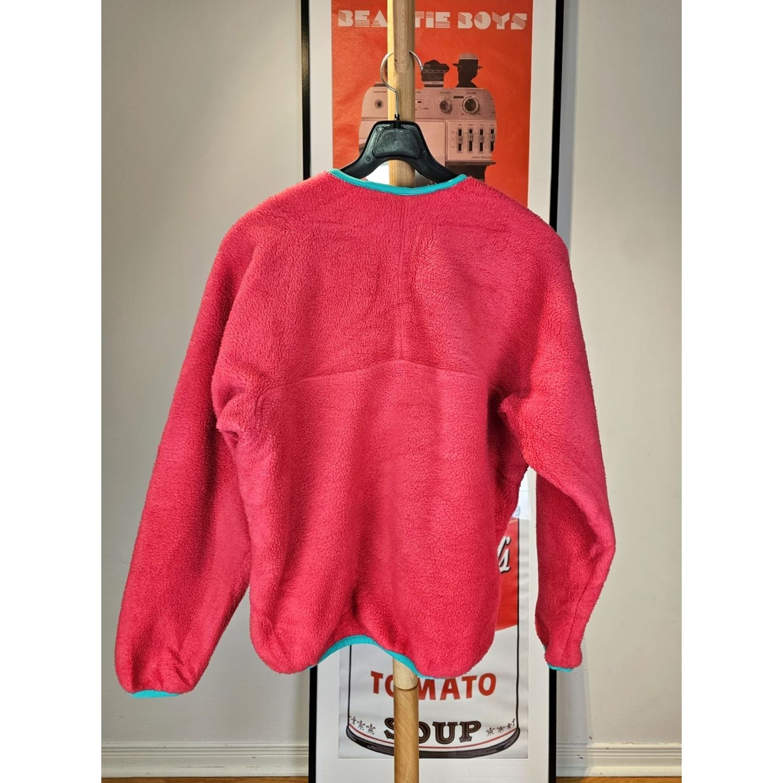 Patagonia VINTAGE PatagoniA PINK FLEECE PULLOVER SHIRT WOMEN'S SMALL MADE IN USA Size S / US 4 / IT 40 - 4 Thumbnail