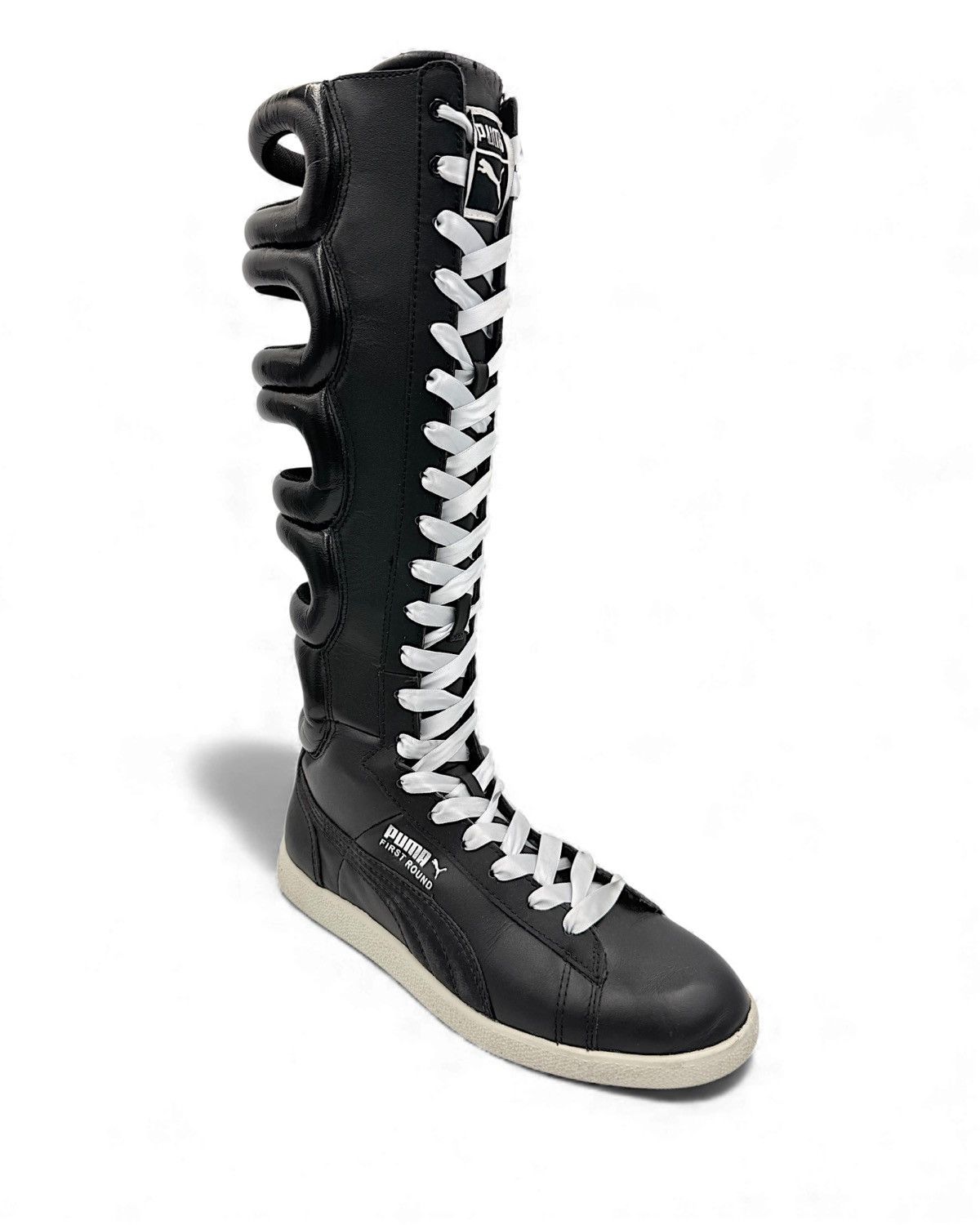 Puma Vintage y2k archive Puma boxing / moto boots 00s Size US 7 / IT 37 - 5 Thumbnail