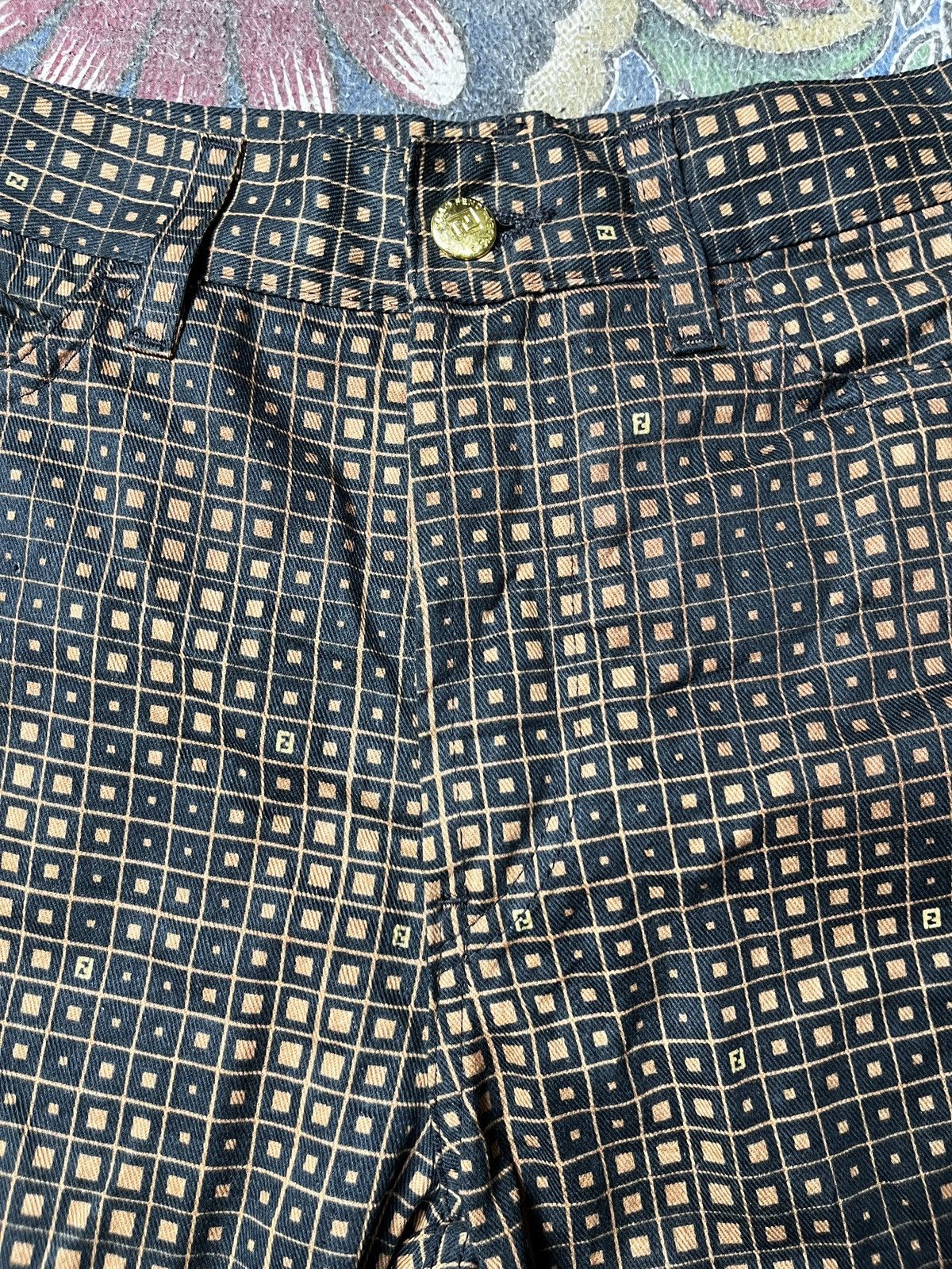 Fendi vintage Fendi zucca Jeans Size US 29 - 4 Thumbnail