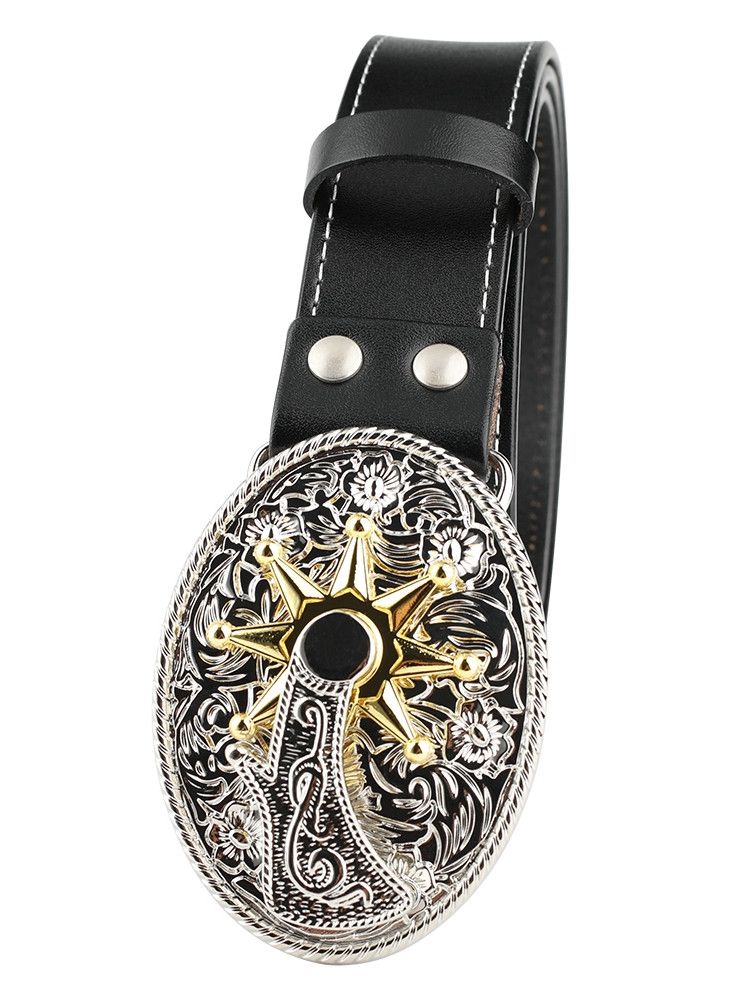 Designer New Trend Vintage Belt Riveted Belts Menswear Accessories Size ONE SIZE - 1 Thumbnail
