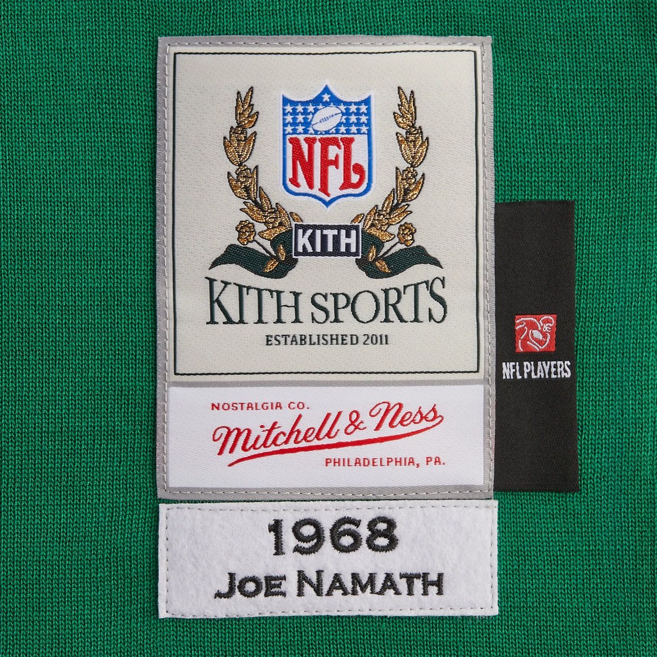 Kith × NFL Kith and Mitchell & Ness for the NFL: Joe Namath Jets Jersey Size US L / EU 52-54 / 3 - 4 Thumbnail