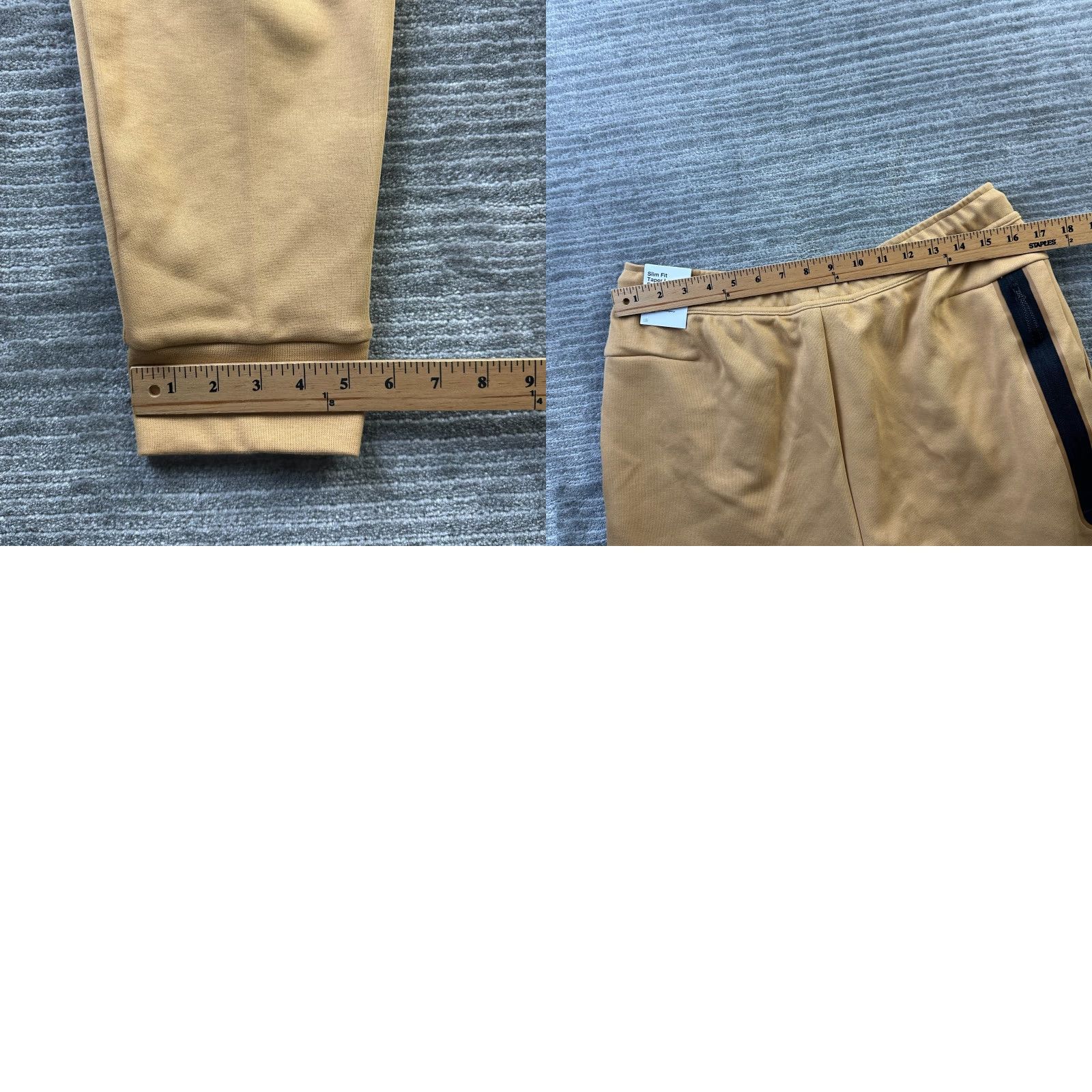 Nike Nike Tech Fleece Pants Mens XL Beige Tan Khaki Jogger Sweatpants Size US 36 / EU 52 - 9 Thumbnail