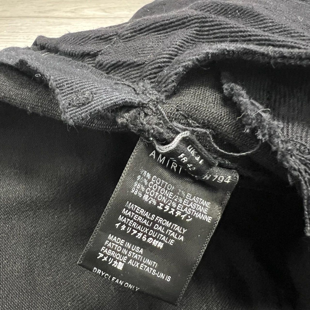 Other AMIRI SKINNY JEANS Size 31" - 10 Thumbnail