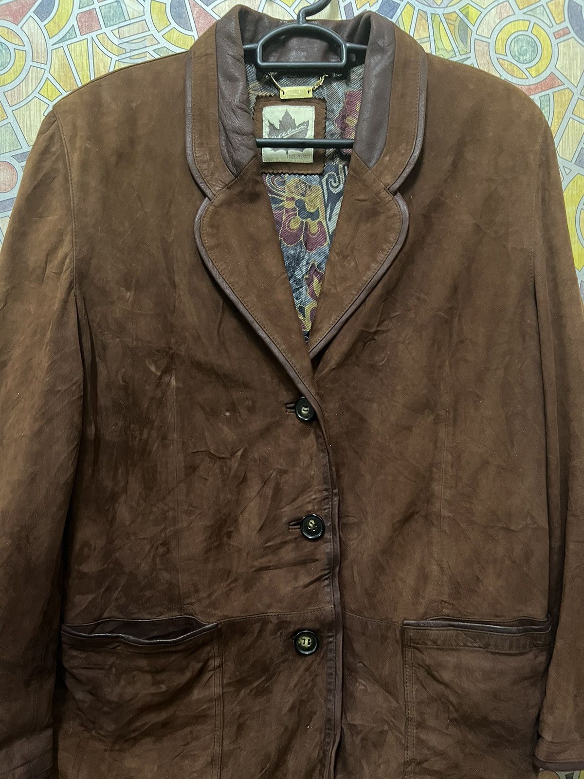 Leather ACSA VERY RARE JACKET LEATHER FROM ESPANA Size US S / EU 44-46 / 1 - 21 Thumbnail