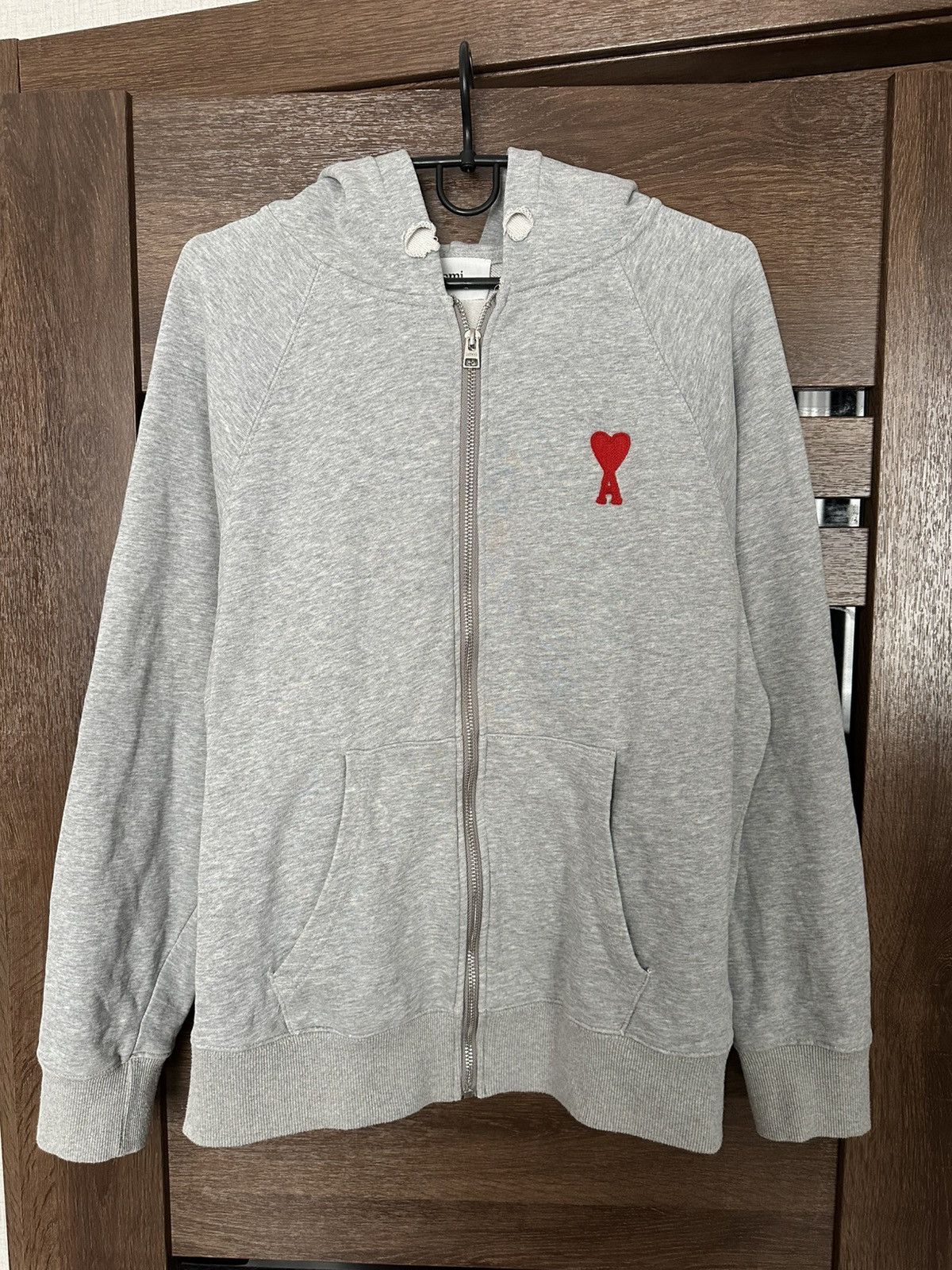 AMI AMI Paris Zip Hoodie Pullover Size US M / EU 48-50 / 2 - 2 Thumbnail