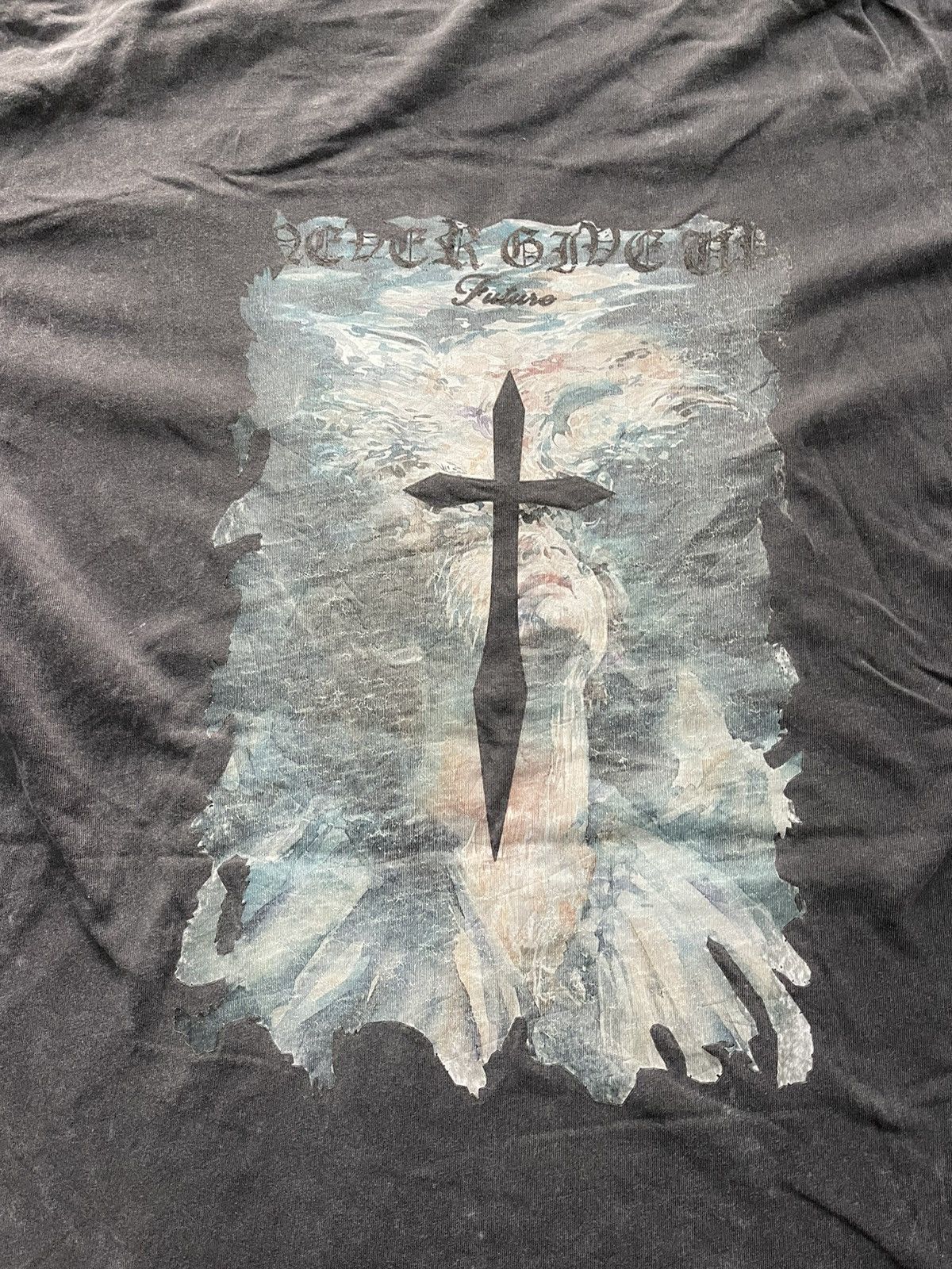 Japanese Brand VINTAGE USD SINCE 1987 ‘NEVER GIVE’ TEE VERY RARE Size US L / EU 52-54 / 3 - 7 Thumbnail