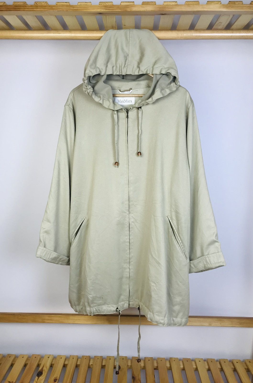Max Mara Vintage Max Mara Oversize Light Jacket Size M / US 6-8 / IT 42-44 - 1 Thumbnail