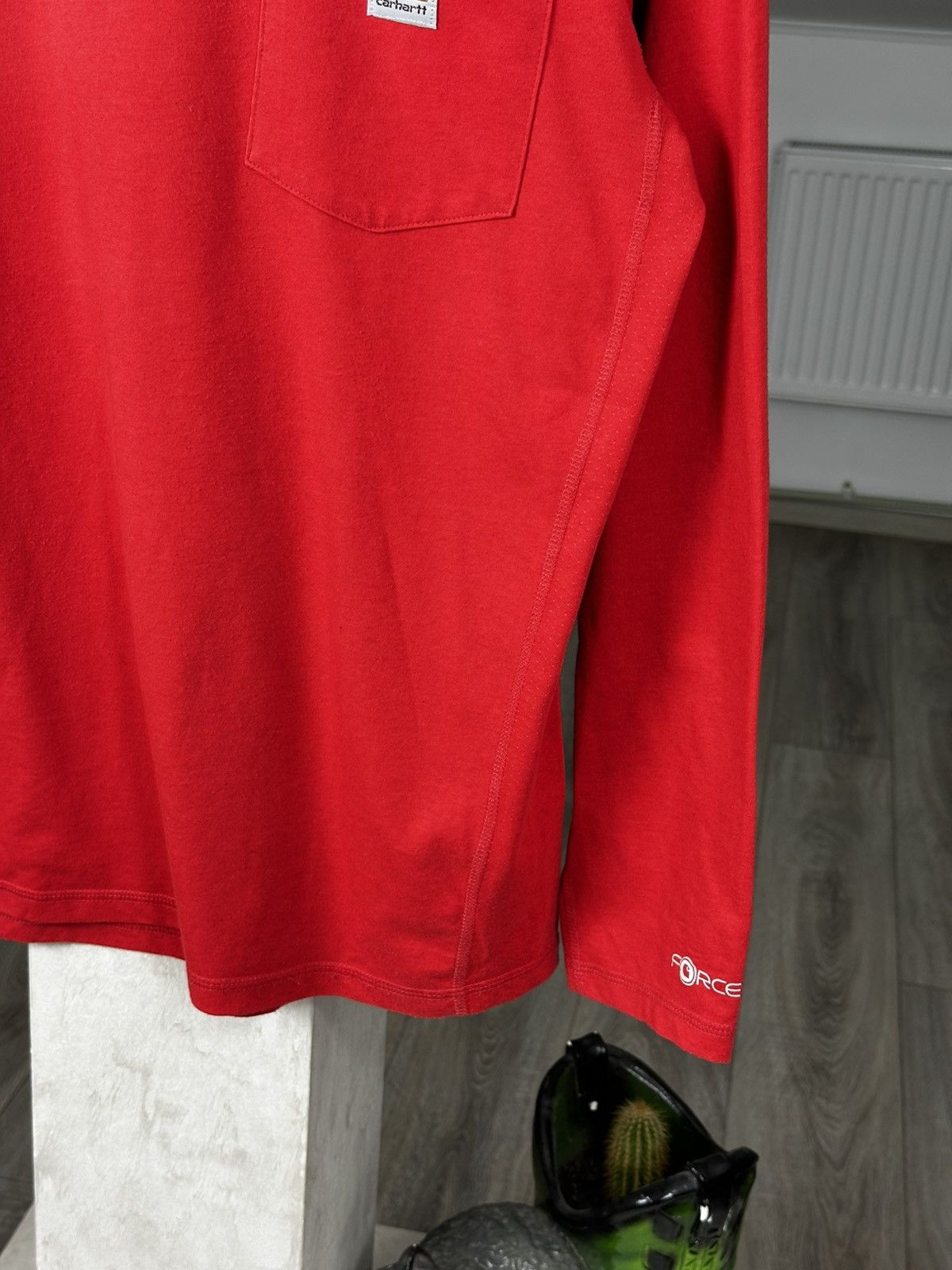 Carhartt Vintage Carhartt Force Red Tee Skater Size US M / EU 48-50 / 2 - 4 Thumbnail