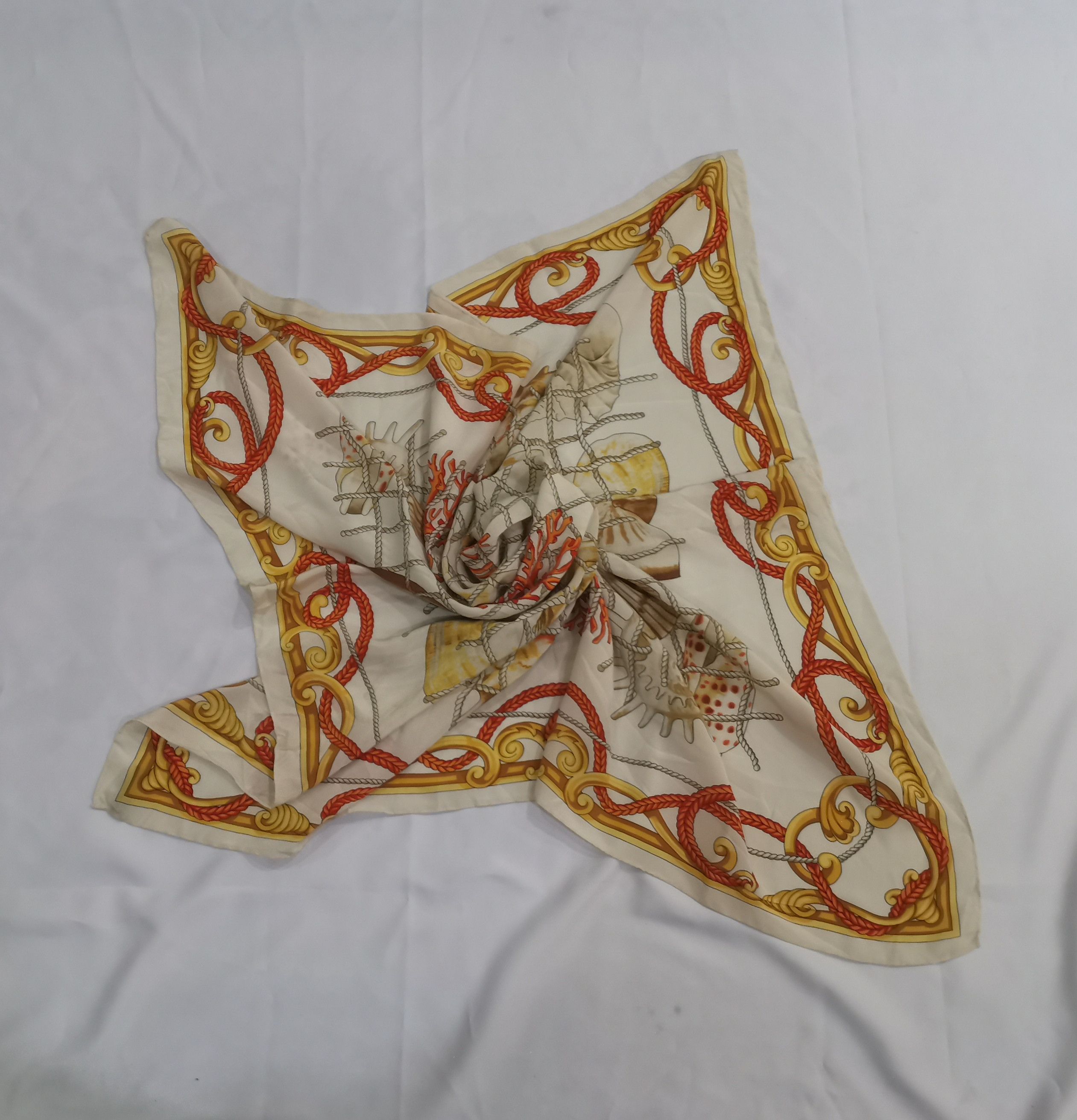 Vintage Rare vintage Italian designer scarves luxury design Size ONE SIZE - 3 Thumbnail