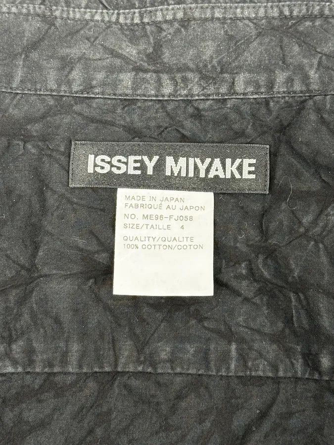 Issey Miyake Issey Miyake Black Minimalist Shirt Size US M / EU 48-50 / 2 - 8 Thumbnail