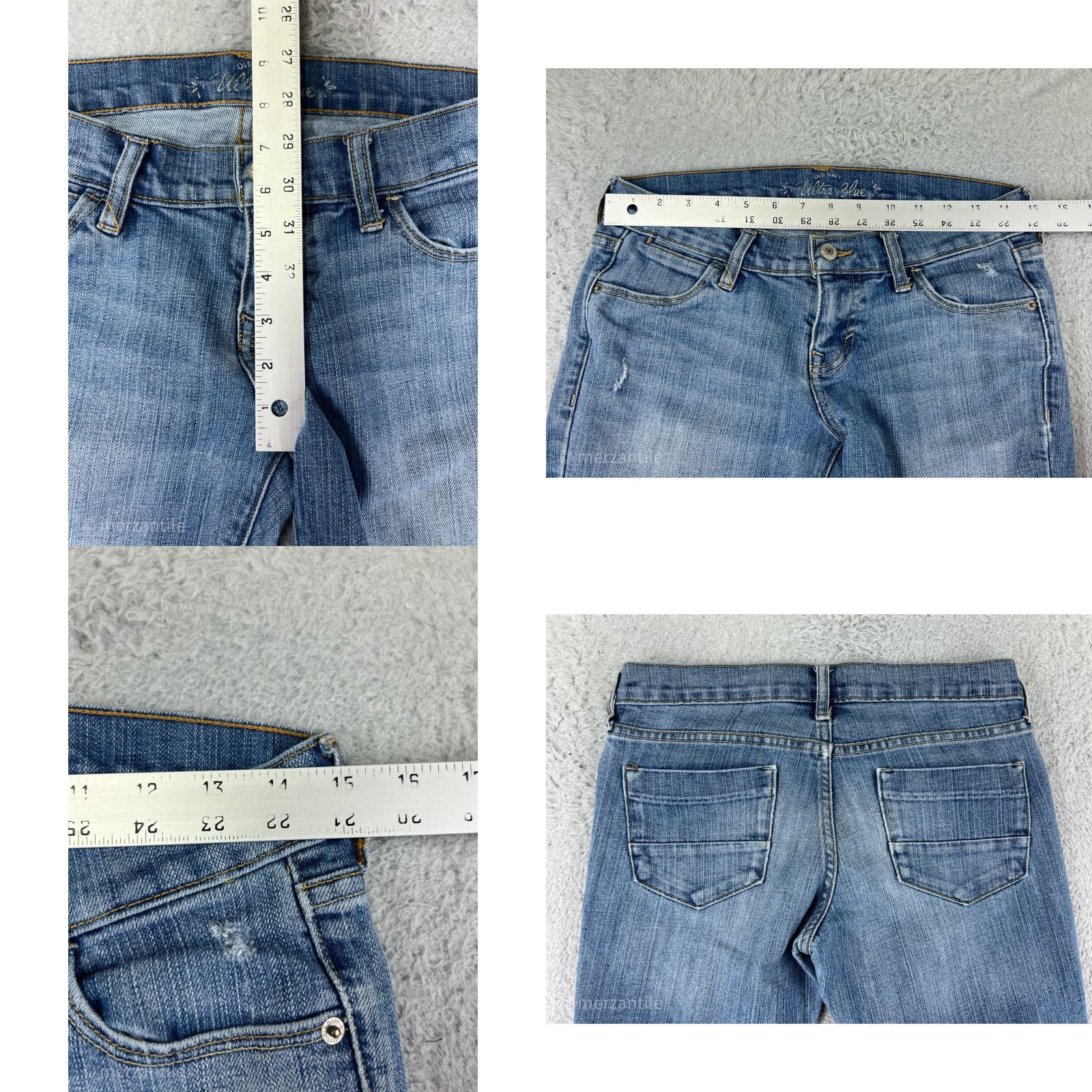 Old Navy Old Navy Jeans Womens 2 Blue Denim Bootcut Size 26" / US 2 / IT 38 - 9 Thumbnail