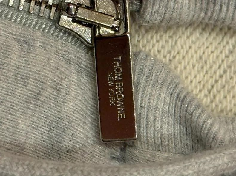 Thom Browne Thom browne Classic striped zipper sweatshirt Size US S / EU 44-46 / 1 - 5 Thumbnail