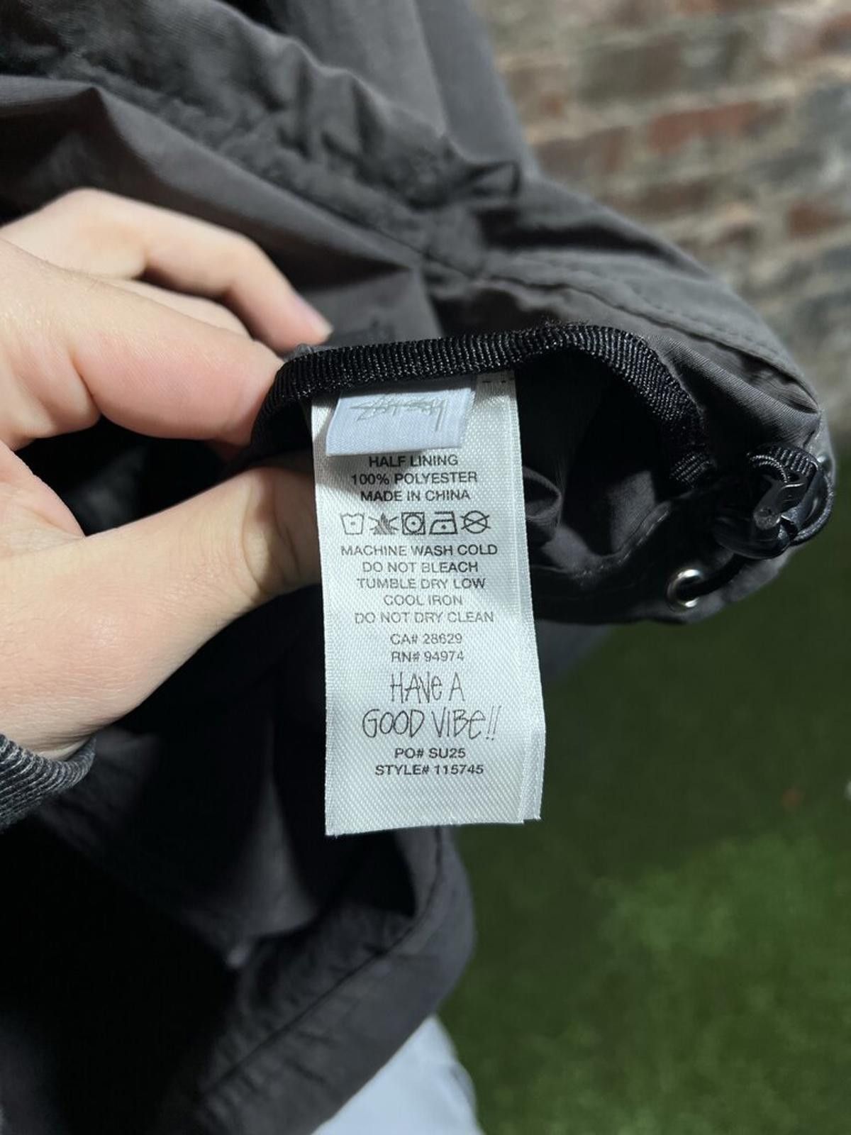 Stussy Grey Faded Windbreaker Sz. XL