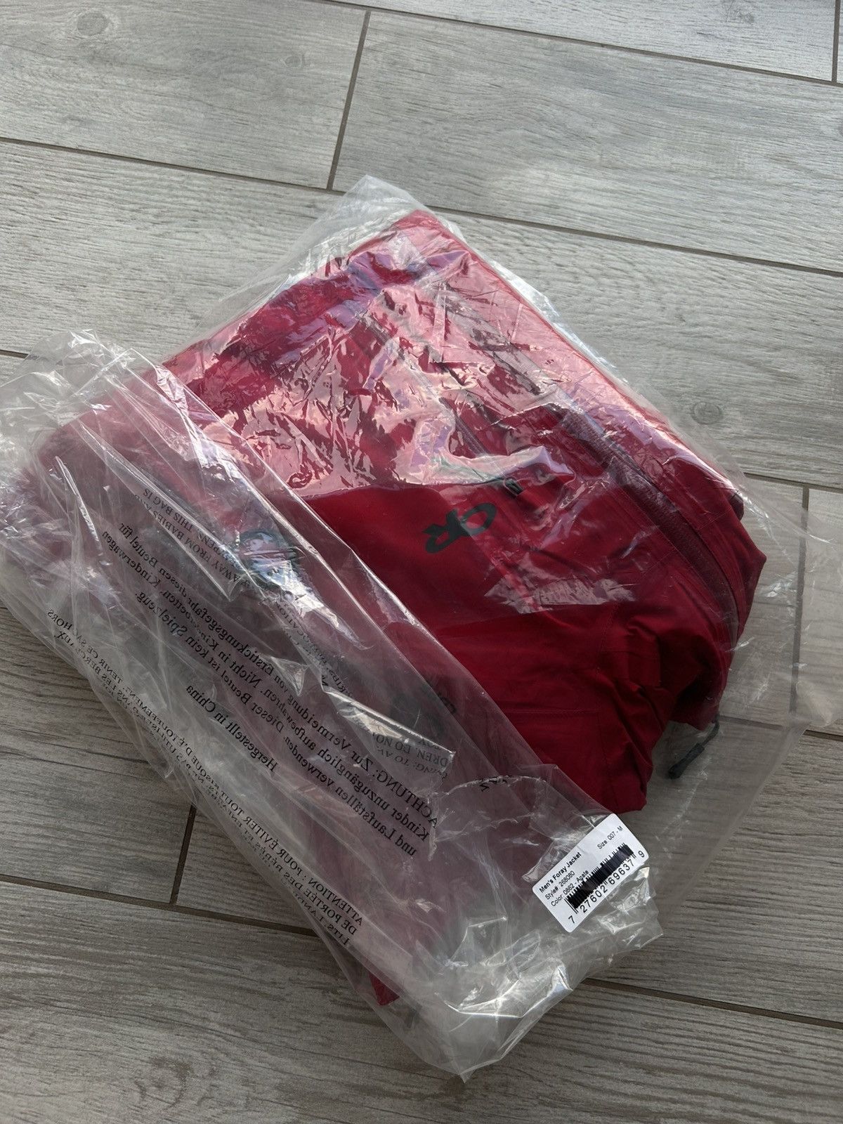 Goretex × Outdoor Research Outdoor Research Foray Gore-Tex Red Jacket Gorpcore Hiking Size US M / EU 48-50 / 2 - 18 Thumbnail