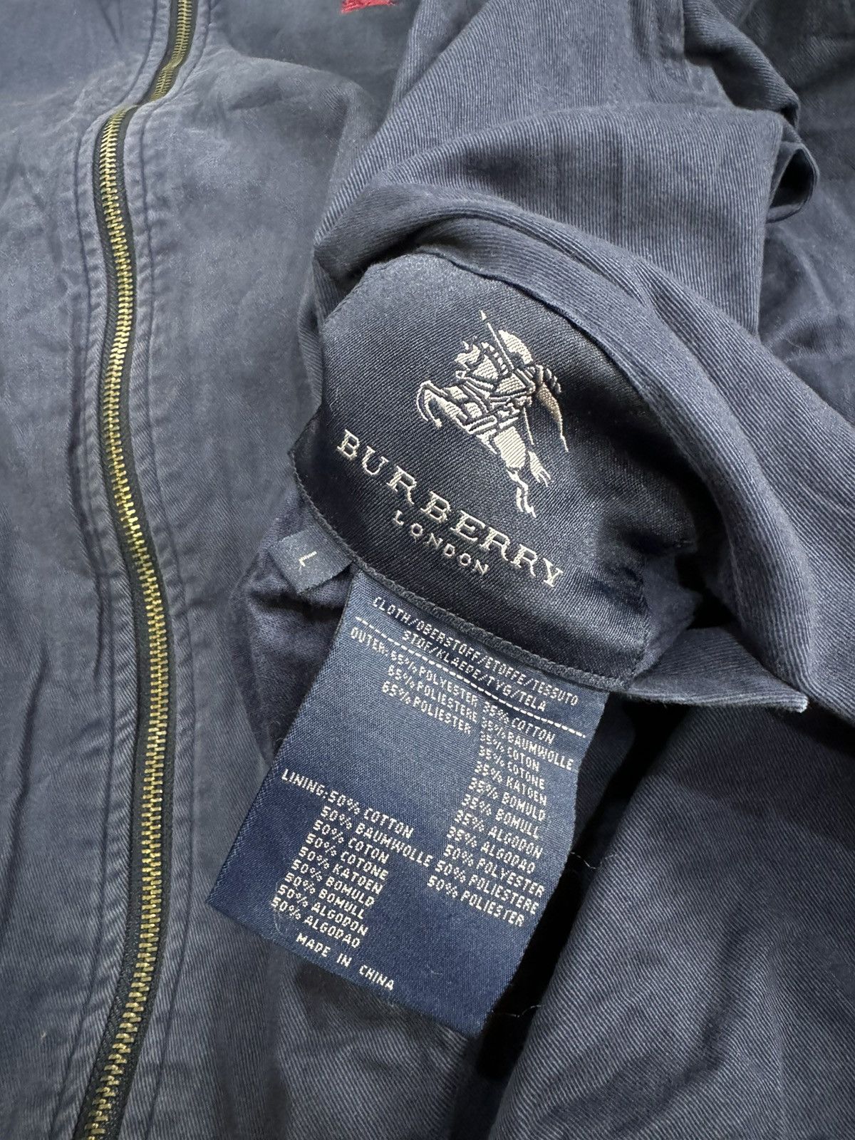 Burberry Vintage Burberry Reversible Jacket Size US L / EU 52-54 / 3 - 12 Thumbnail