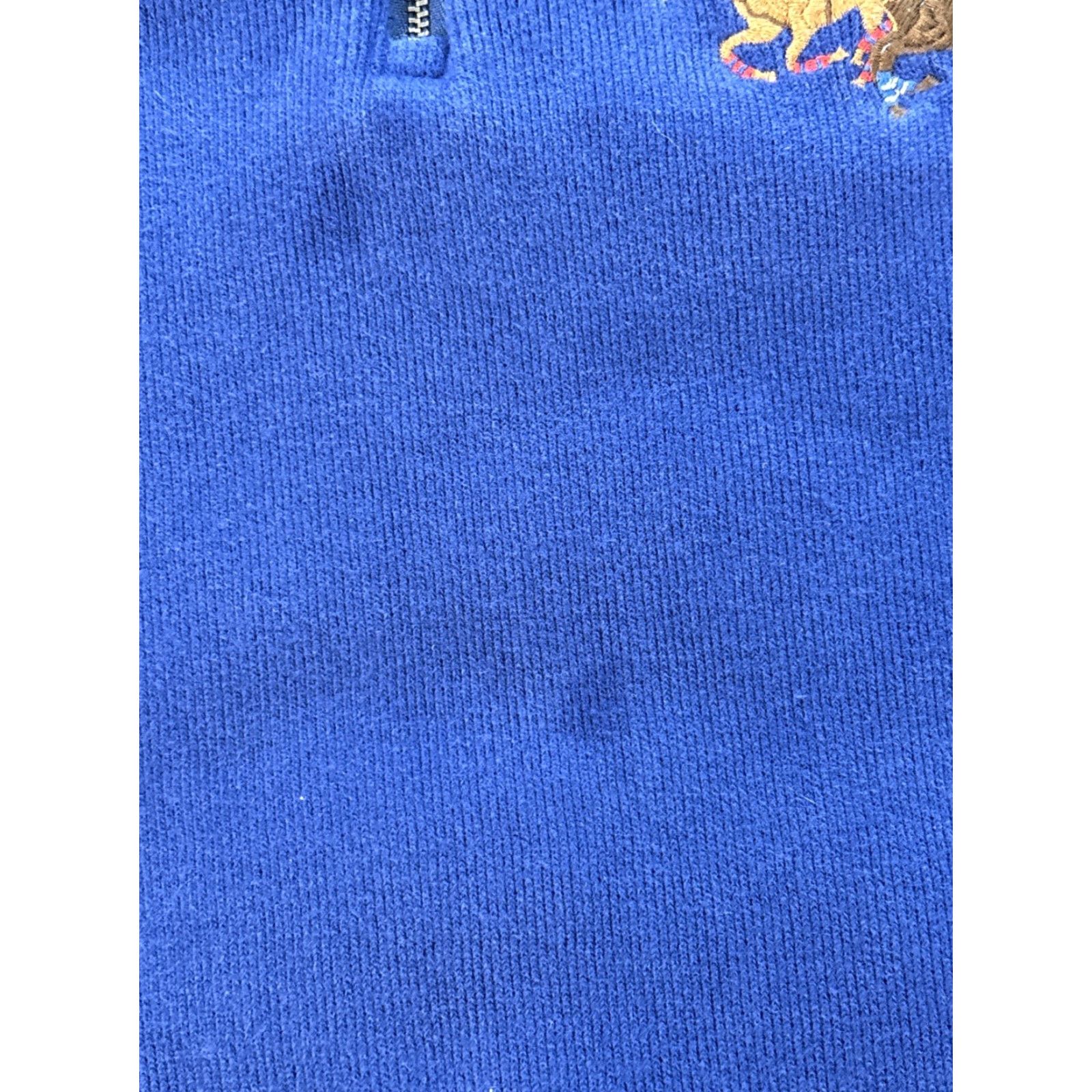 Polo Ralph Lauren VINTAGE Polo Ralph Lauren Sweater Mens M Blue Logo Zipper Quarter Zip 1/4 Zip Casual Preppy Knit Pullover Size US M / EU 48-50 / 2 - 4 Thumbnail