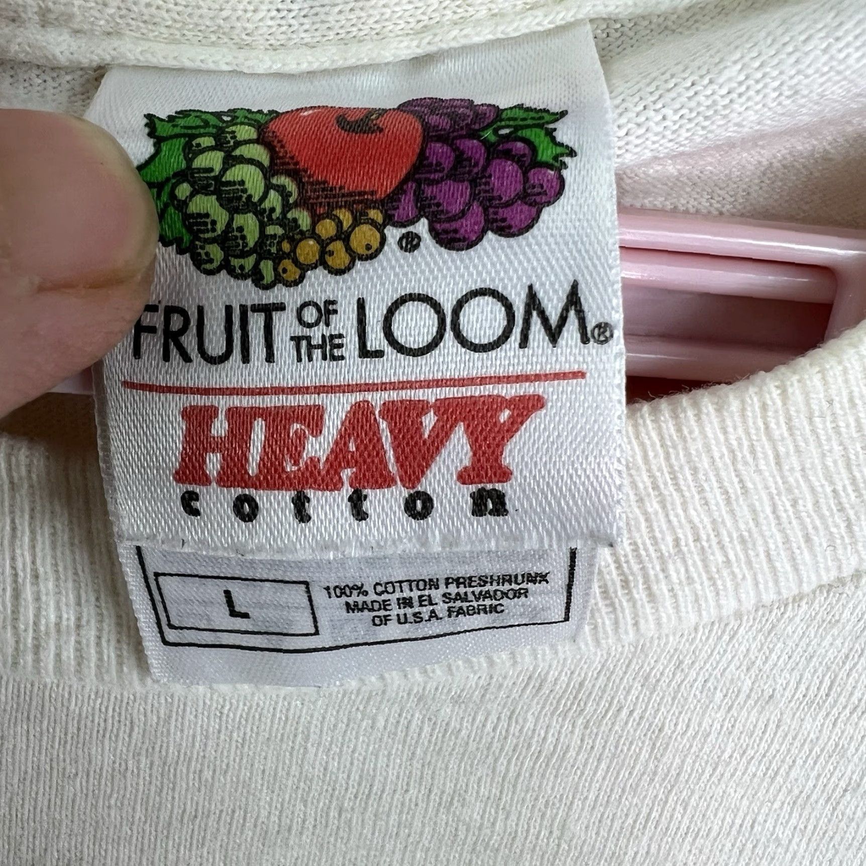 Hanes VINTAGE Hanes Maui Hawaii T-Shirt Unisex L Ivory 1990s Graphic Tee Adult Size L Hawaii Decade 90s Mens Womens Boys Girls Size US L / EU 52-54 / 3 - 5 Thumbnail
