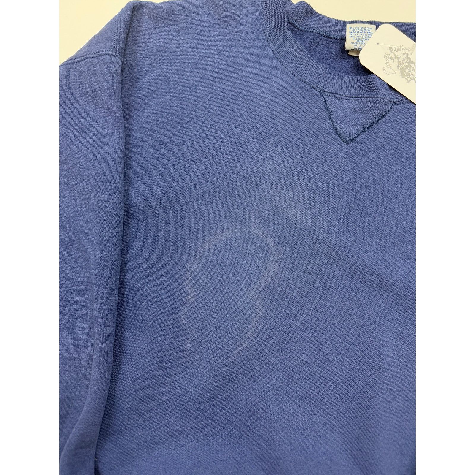 Vintage Vintage Russell Athletic Crewneck Sweatshirt XXL Faded Blue Size US XXL / EU 58 / 5 - 5 Thumbnail