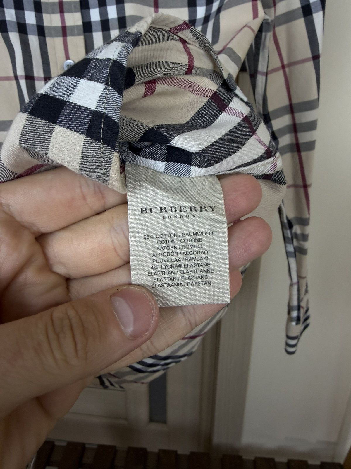 Burberry Burberry Brit slim fit nova check shirt button down women Size S / US 4 / IT 40 - 13 Thumbnail