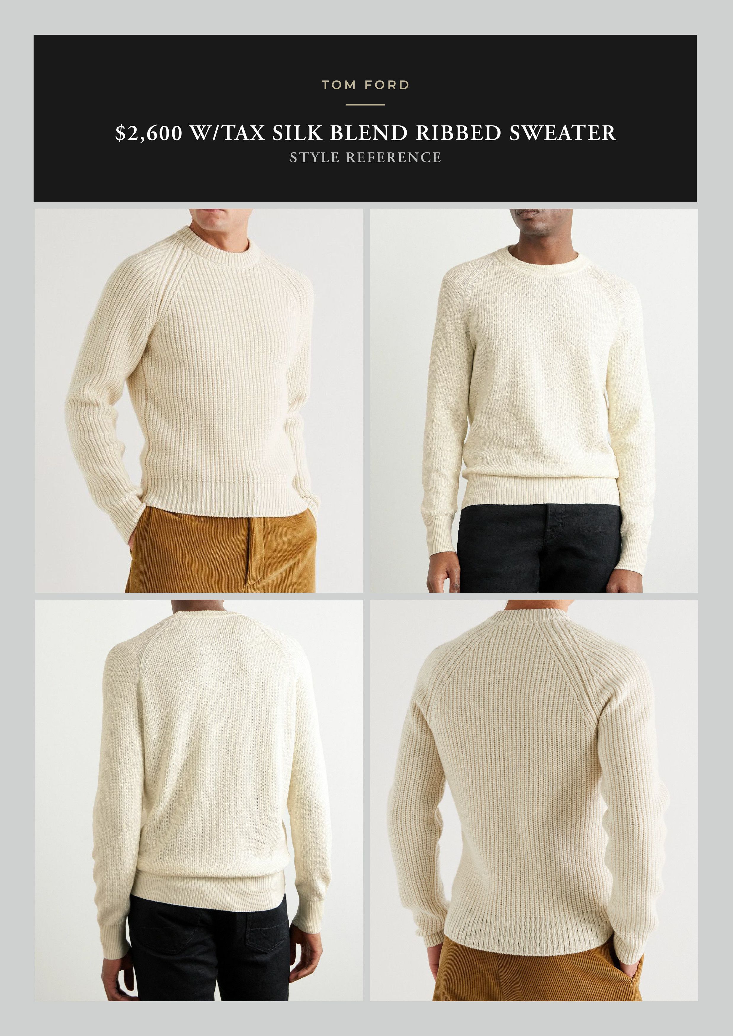 Tom Ford A Menswear Grail New $2,600 w/tax Coveted Steve McQueen Size US M / EU 48-50 / 2 - 6 Thumbnail