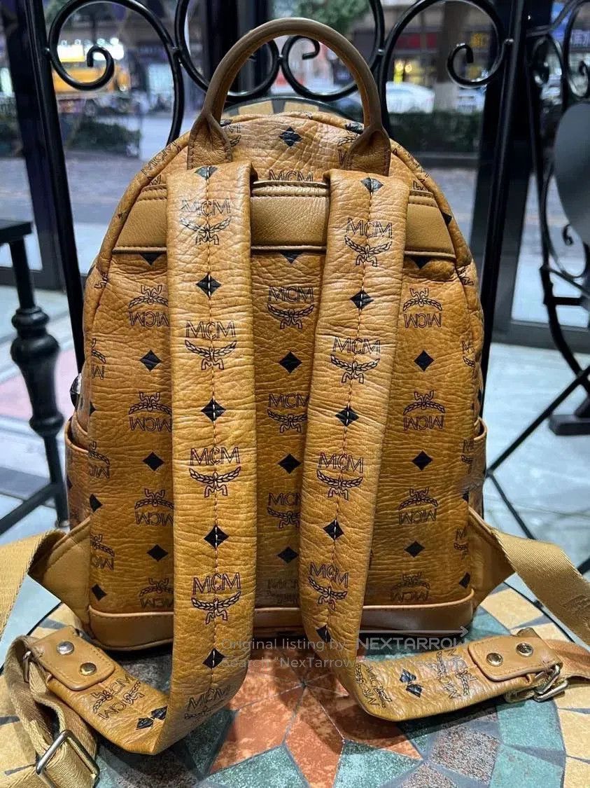 MCM MCM Classic Cognac Backpack. Size ONE SIZE - 2 Thumbnail