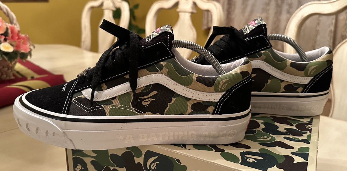Vans Vans x Bape Old Skool 36’ ABC Camo Size US 9 / EU 42 - 3 Thumbnail