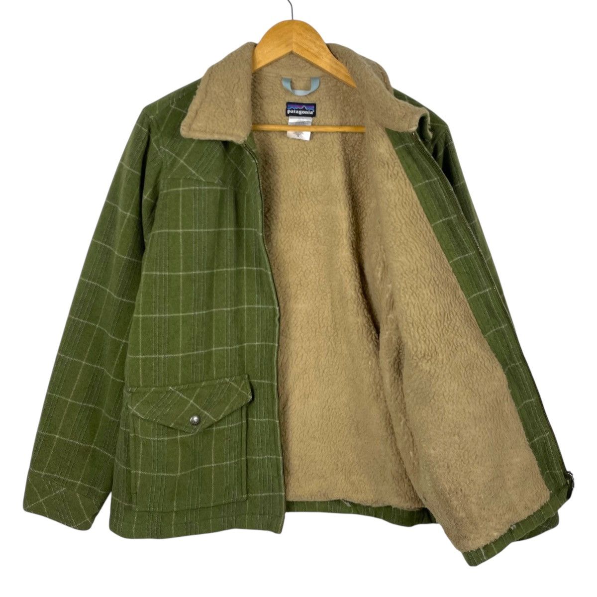 Patagonia 💥 PATAGONIA PLAID CHECKED ZIPPER WARM JACKET Size US M / EU 48-50 / 2 - 3 Thumbnail