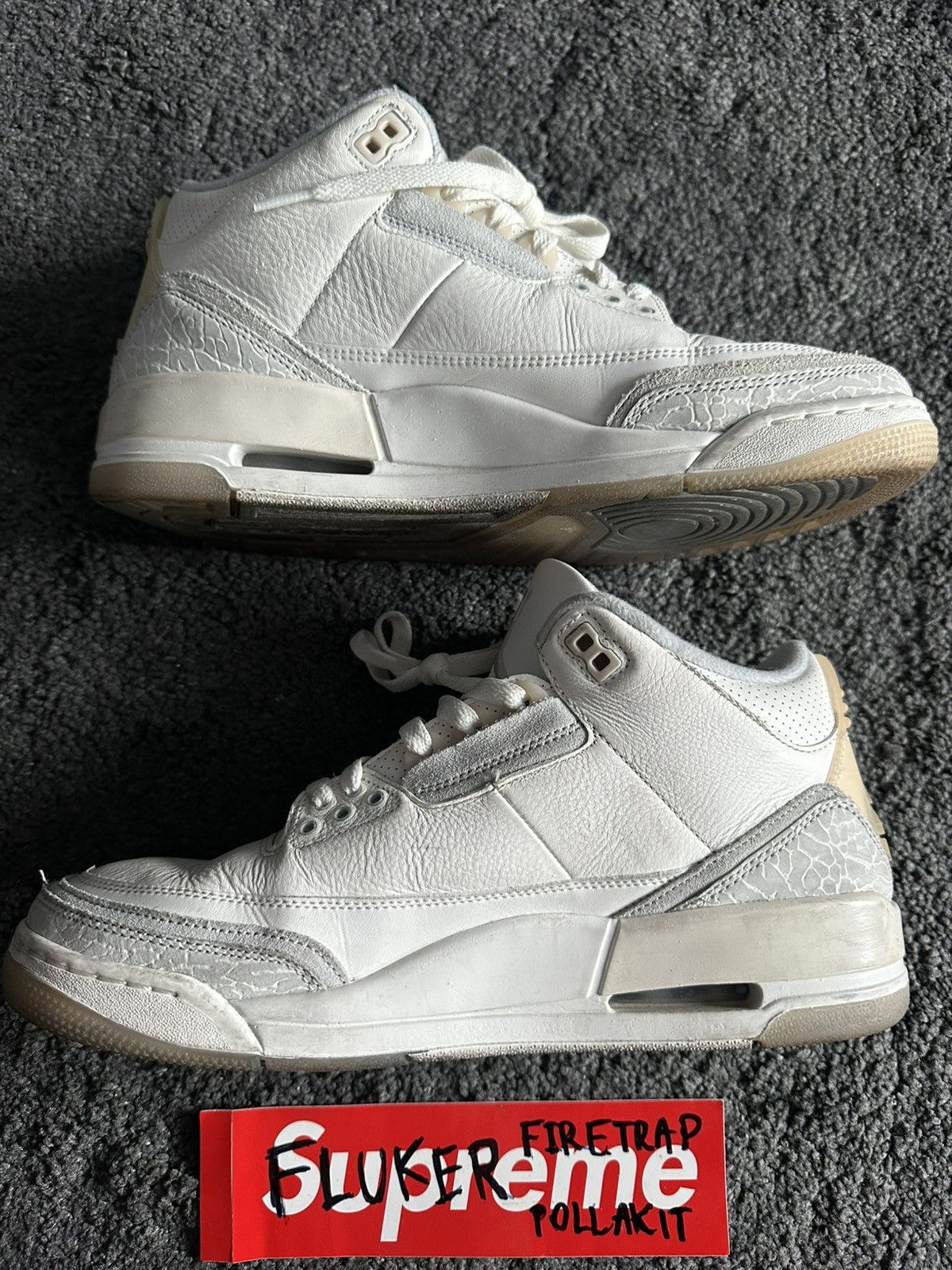 Jordan Brand Air Jordan 3 Retro Craft "Ivory" - NO BOX Size US 10 / EU 43 - 3 Thumbnail