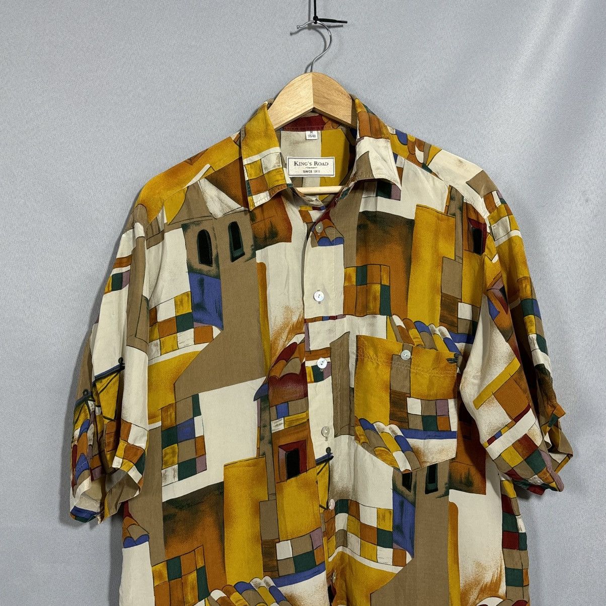 Vintage Vintage shirt button up rare medium town Size US M / EU 48-50 / 2 - 2 Thumbnail