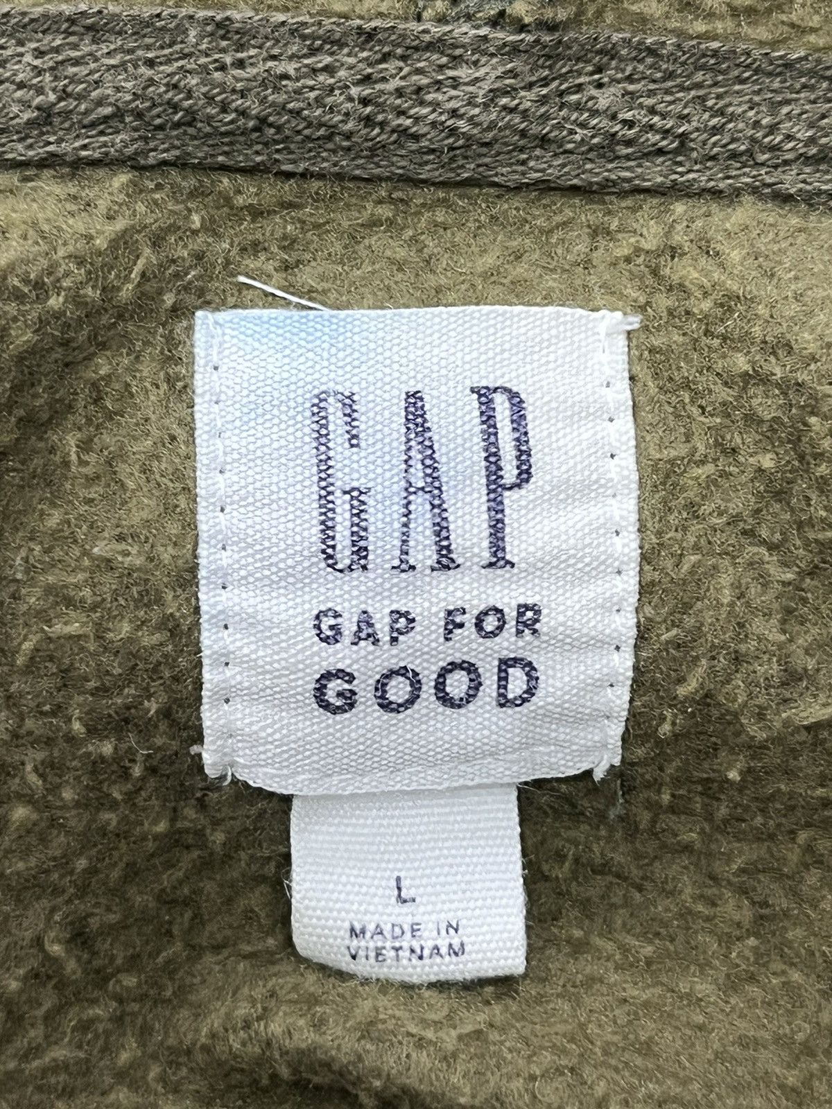 🔥VERY RARE🔥GAP BIG LOGO GREEN CAMO Sweater Hoodie