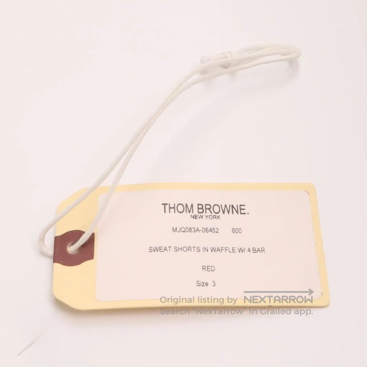 Thom Browne Thom Browne Red Stripe Drawstring Shorts M. Size US 26 / EU 42 - 3 Thumbnail