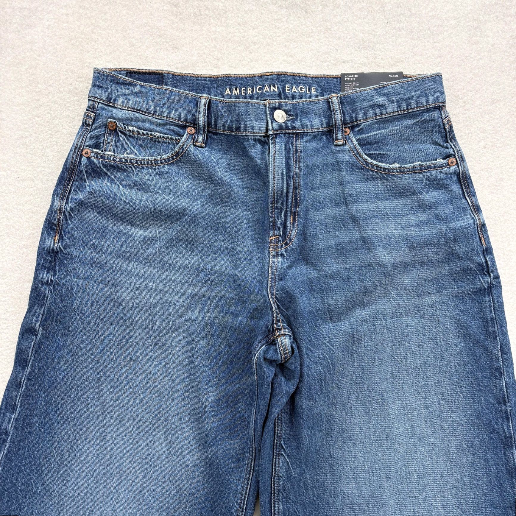 American Eagle Outfitters VINTAGE American Eagle Jeans Wide-Leg? Size 32" / US 10 / IT 46 - 2 Thumbnail