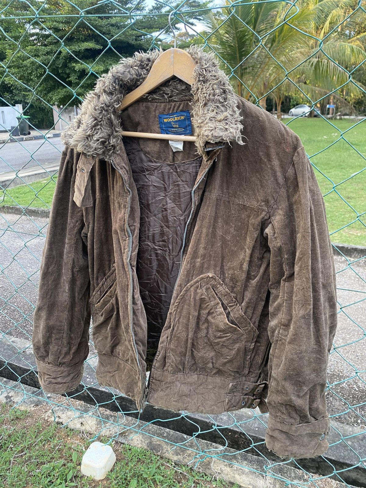 Woolrich Woolen Mills Vintage Woolrich Corduroy Jacket Woolrich Bomber Jacket Size US L / EU 52-54 / 3 - 4 Thumbnail