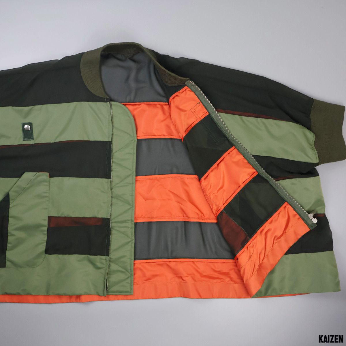 Sacai SACAI - DOCKING BORDER BLOUSON - SPRING '21 Size M / US 6-8 / IT 42-44 - 9 Thumbnail