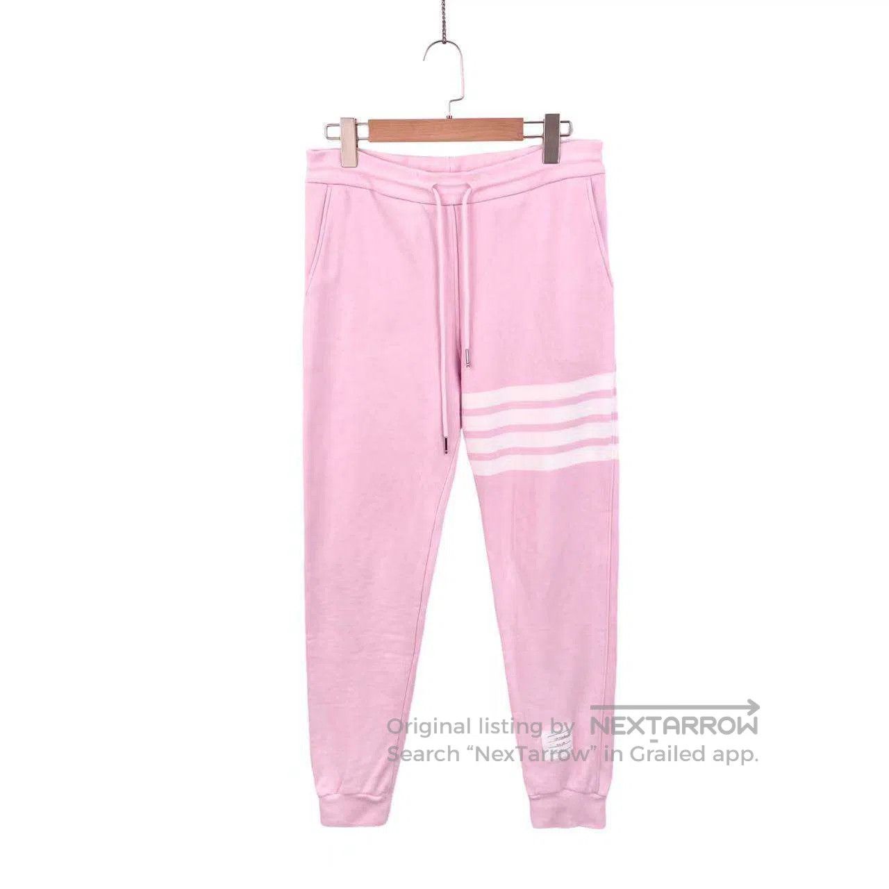 Thom Browne Thom Browne Size 1 Four-stripe drawstring slacks| Size 28" / US 6 / IT 42 - 1 Thumbnail
