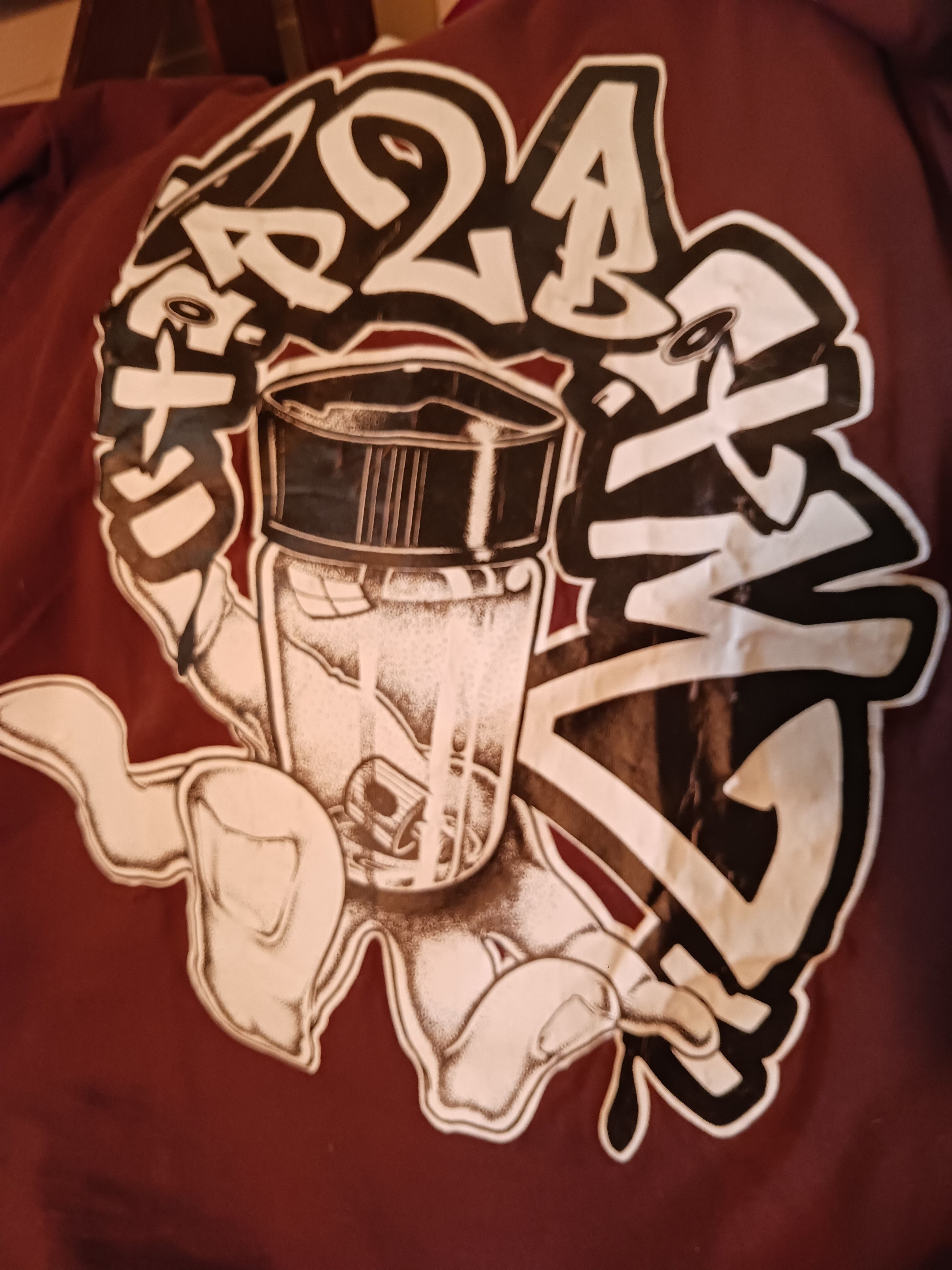 Vintage Third 3rd Rail Top2Bottom Krylon Graffiti Sever Tribal Size US XL / EU 56 / 4 - 1 Thumbnail
