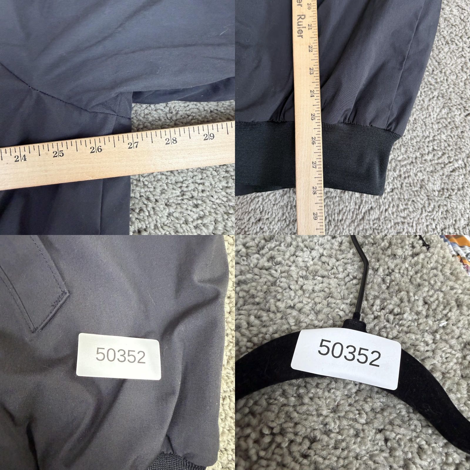 Vintage VINTAGE Unicor Jacket Mens LT Long Black Bomber Insulated Workwear Utility Jacket Size US L / EU 52-54 / 3 - 8 Thumbnail