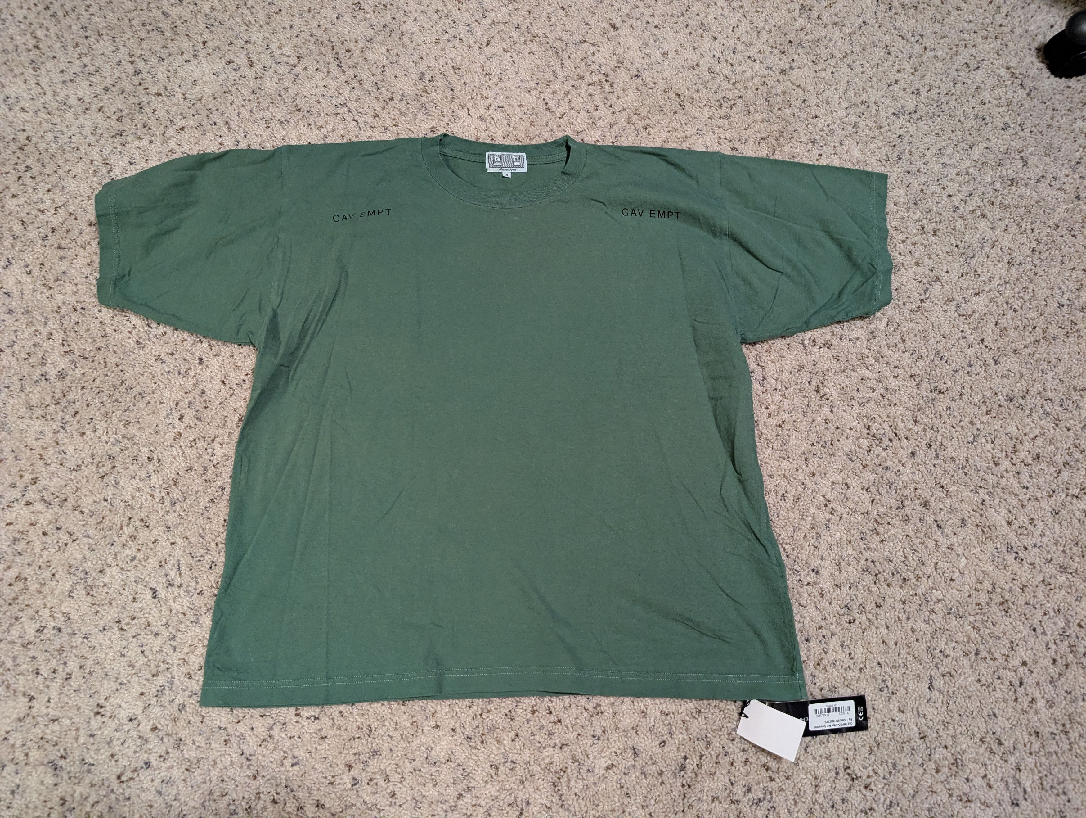 Cav Empt Overdye Non Referential T-shirt Size US S / EU 44-46 / 1 - 1 Thumbnail