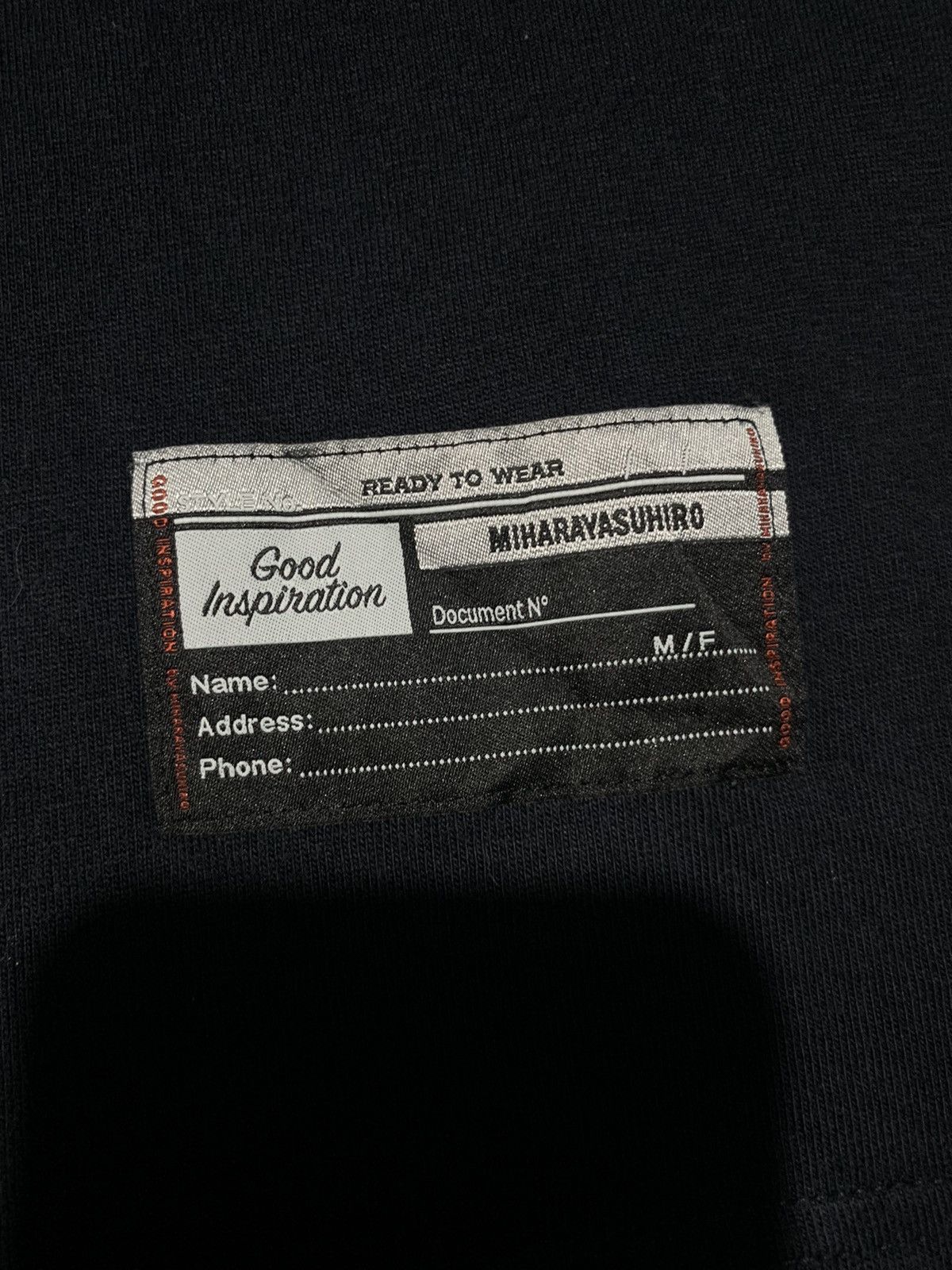 GU × Maison MIHARA YASUHIRO Gu x Miharayasuhiro oversized tee Size US S / EU 44-46 / 1 - 3 Thumbnail