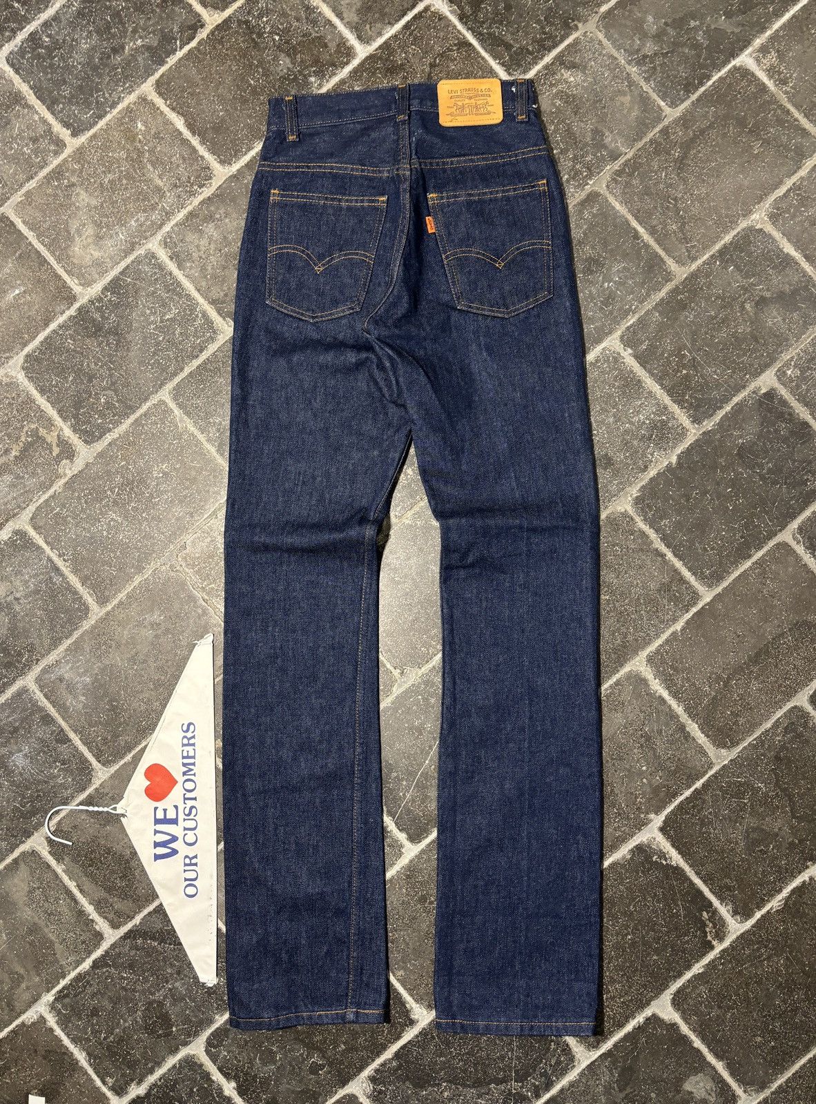 Levi's 1990’s Levi’s Orange Tab 506 Made in Canada Vintage Dark Wa Size 26" / US 2 / IT 38 - 1 Thumbnail