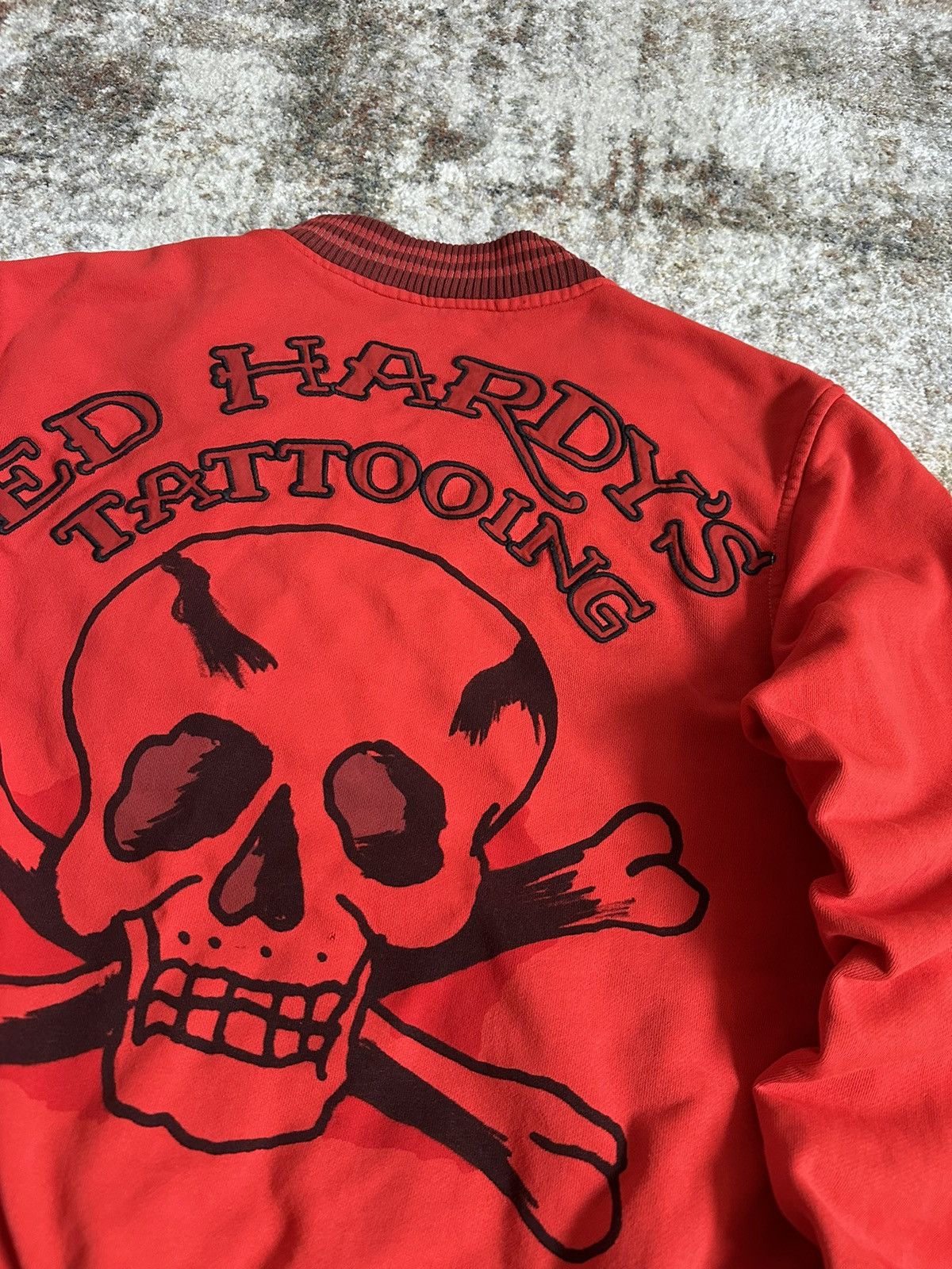 Affliction × Christian Audigier × Ed Hardy ☠️ Rare Ed Hardy by Christian Audiger Bomber Jacket Size US M / EU 48-50 / 2 - 2 Thumbnail