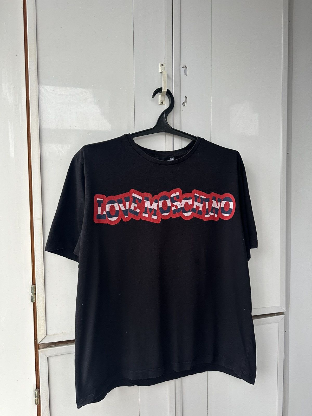 Moschino Vintage Love Moschino T-shirt Red Print Size US M / EU 48-50 / 2 - 2 Thumbnail