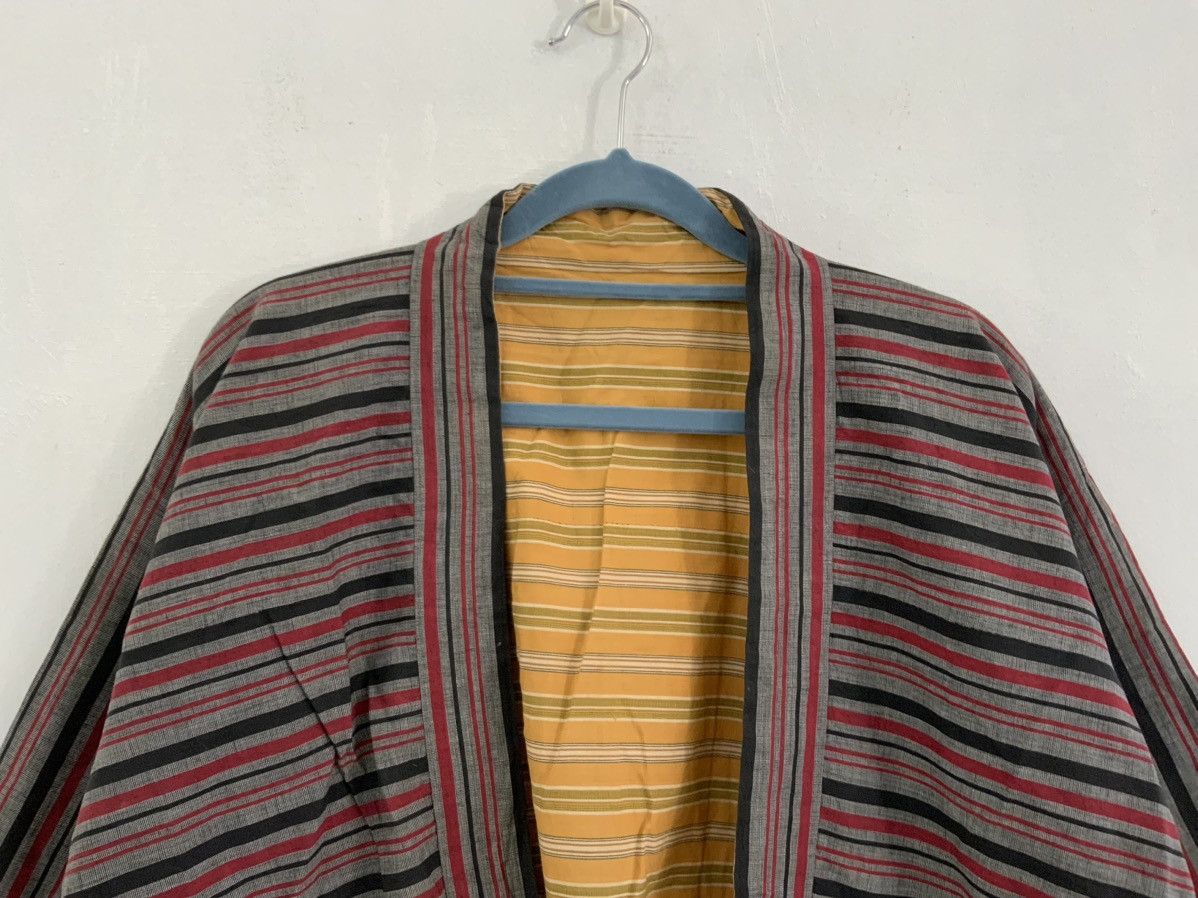 Vintage Vintage Reversible Striped Classic Japan Kimono Size US XL / EU 56 / 4 - 3 Thumbnail